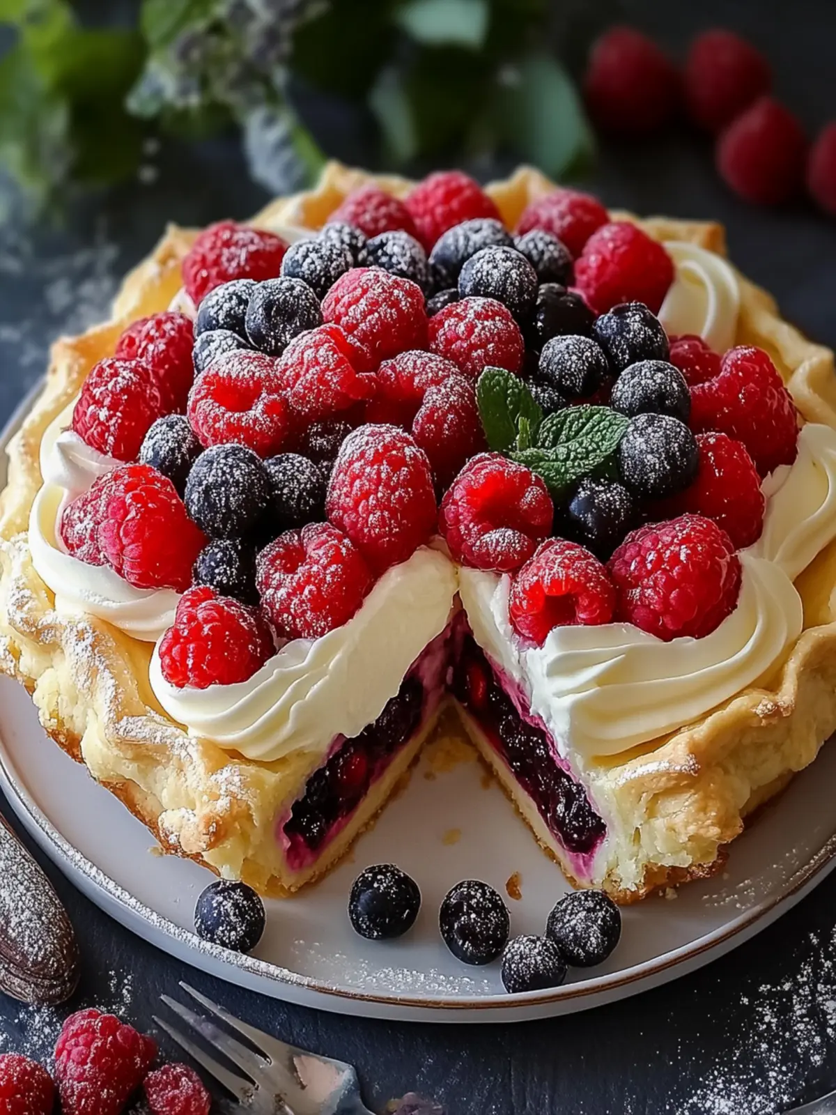 Berry Cream Pastry Cake: Your New Favorite Sweet Indulgence 3 Berry Cream Pastry