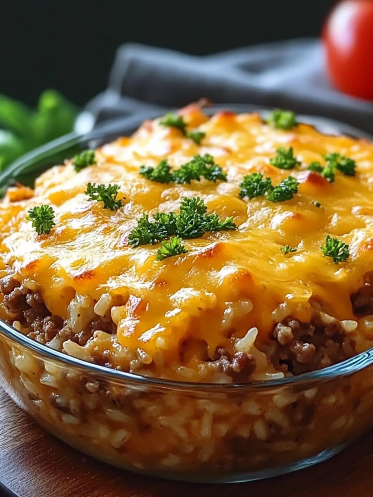 Cheesy Hamburger Rice Casserole for Cozy Family Nights 3 Cheesy Hamburger Rice Casserole