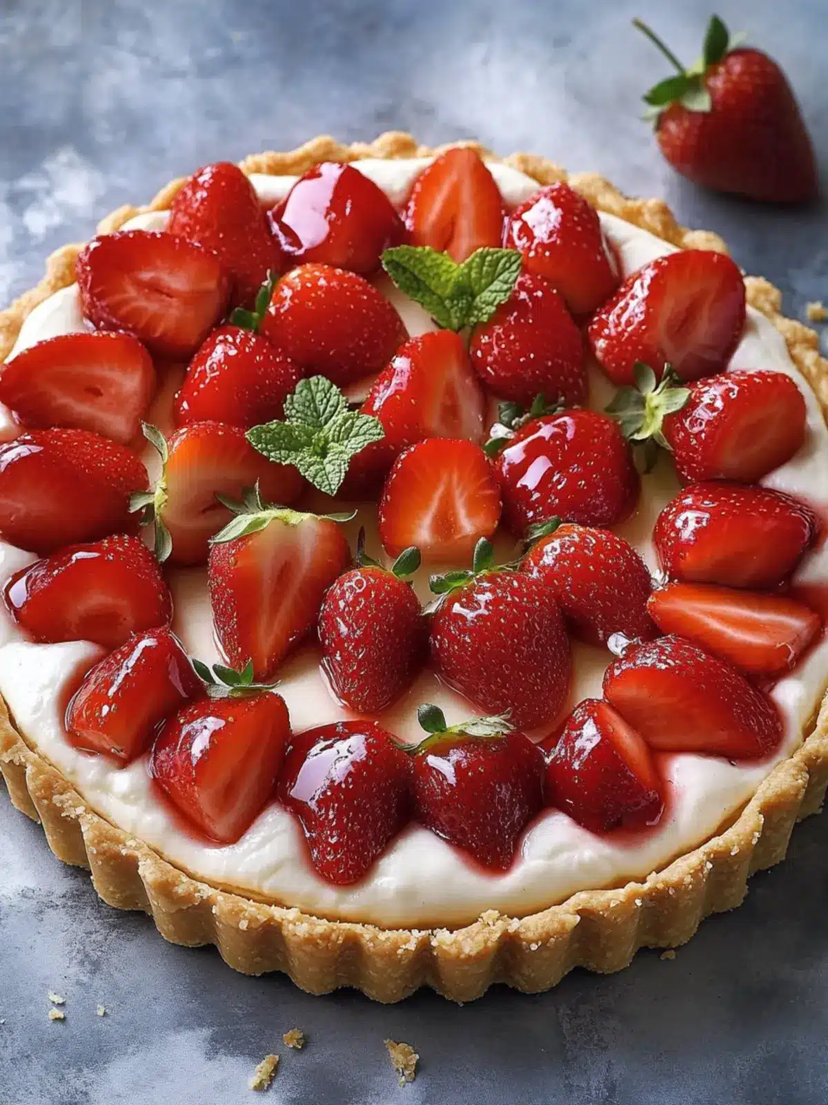 Strawberry Mascarpone Tart: A Fresh Springtime Treat 3 Strawberry Mascarpone Tart