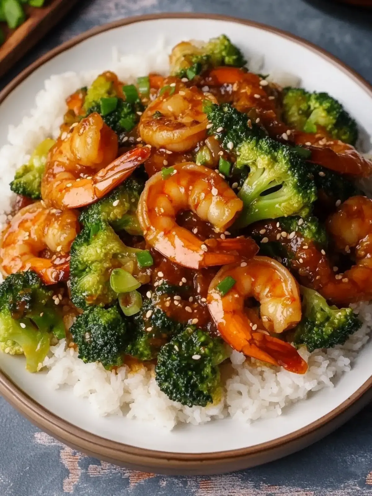 Savory Mongolian Shrimp & Broccoli in 30 Minutes Flat 3 Mongolian Shrimp & Broccoli