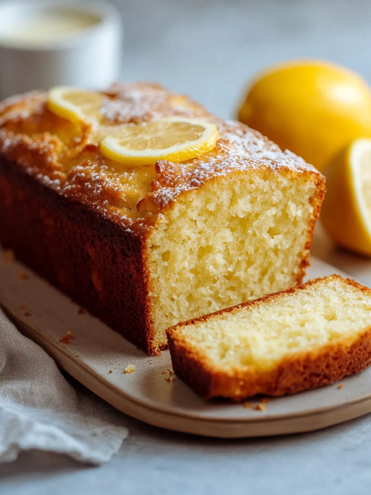 Deliciously Light Healthy Greek Yogurt Lemon Loaf Cake Recipe 4 Healthy Greek Yogurt Lemon Loaf Cake