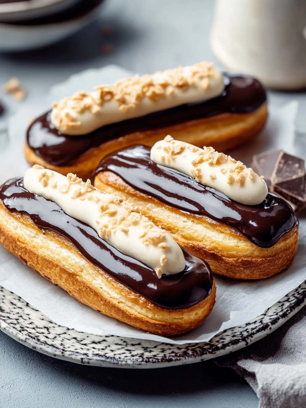 Decadent Chocolate Ãclairs You Can Master at Home 2 Chocolate Ãclairs