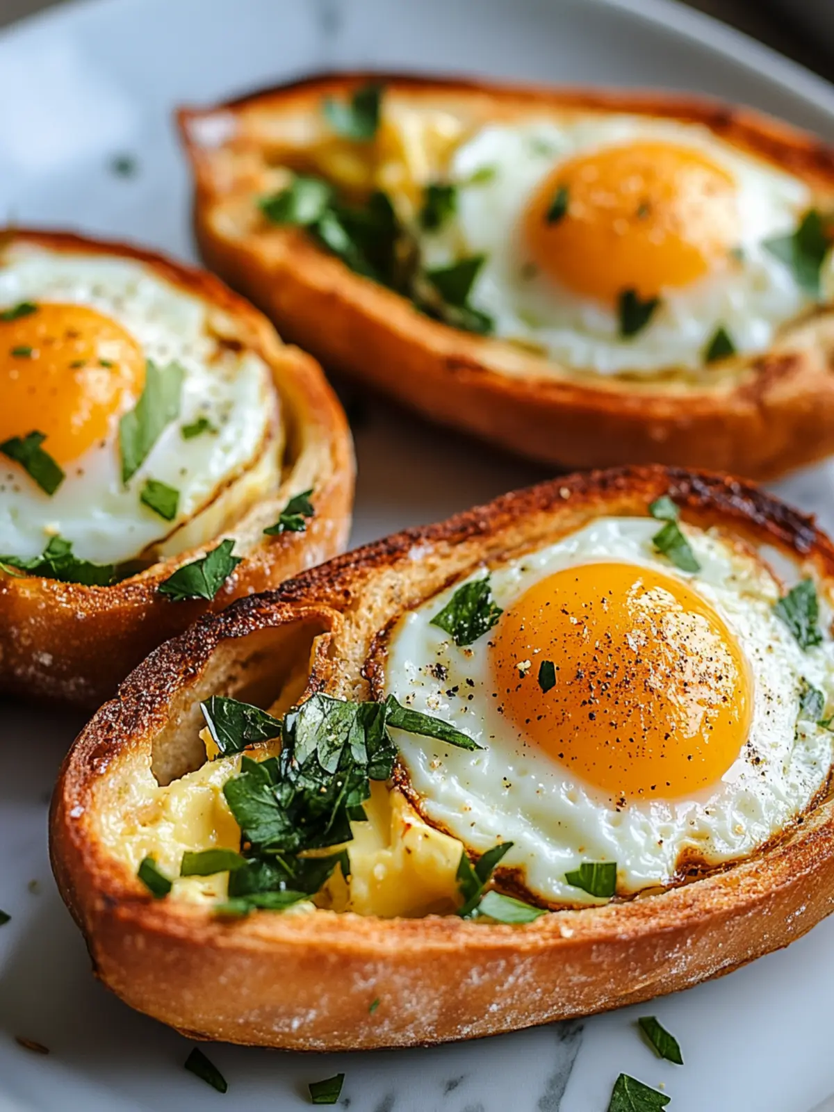 Baked Egg Boats: Your Perfect Customizable Breakfast Treat 4 Baked Egg Boats