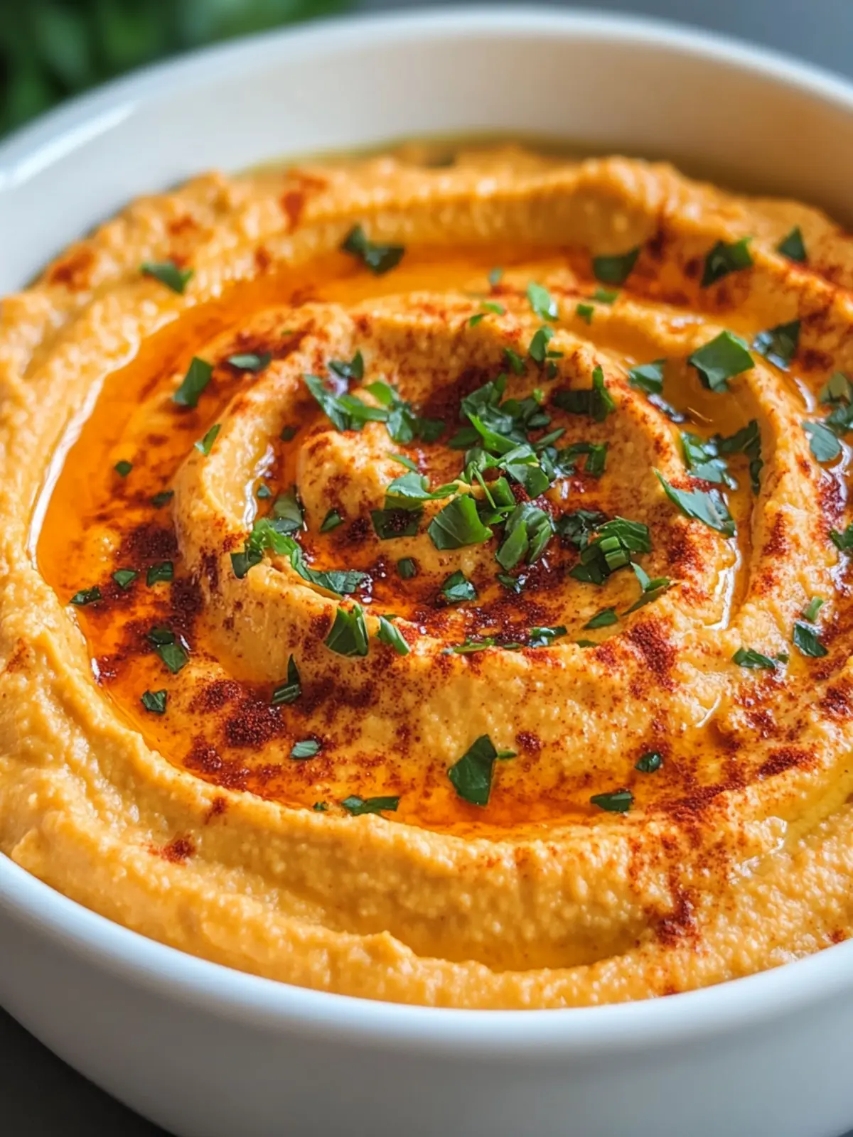 Creamy Roasted Red Pepper Hummus You'll Love to Share 2 Roasted Red Pepper Hummus