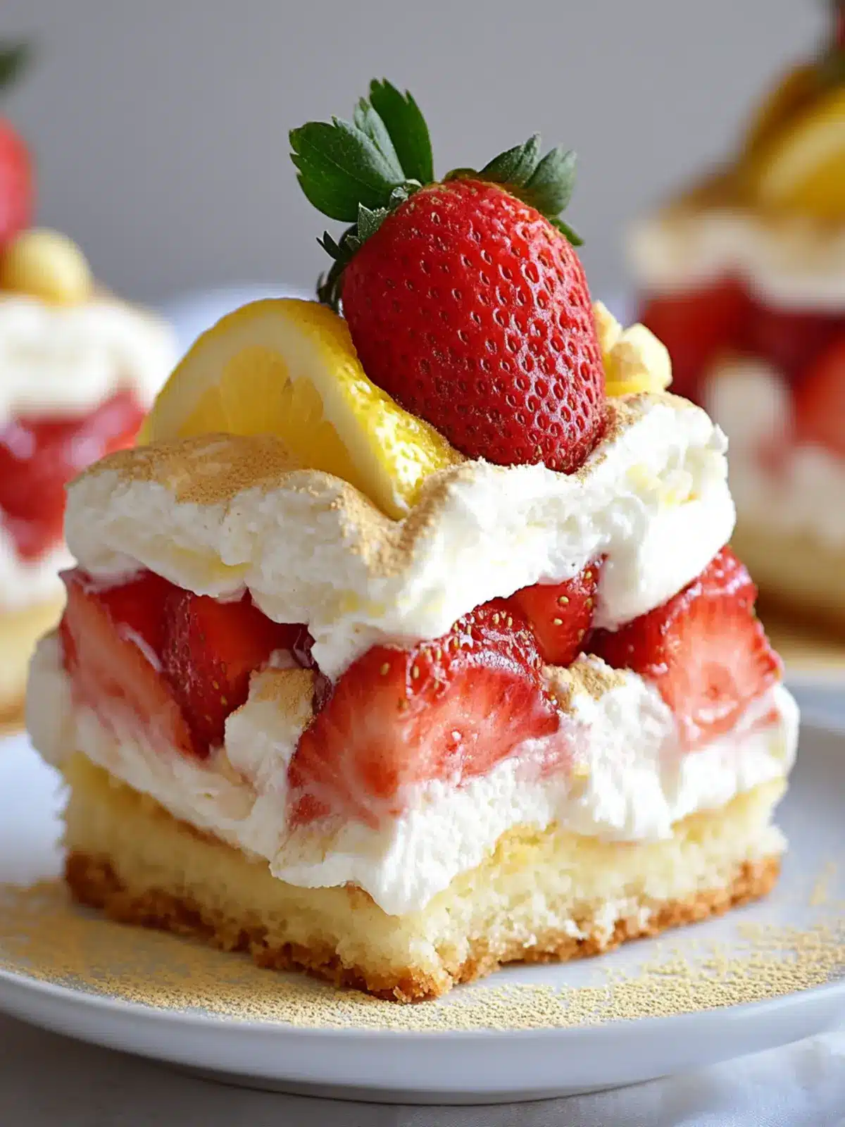 Refreshing Strawberry Lemon Tiramisu for Effortless Summer Bliss 2 Strawberry Lemon Tiramisu