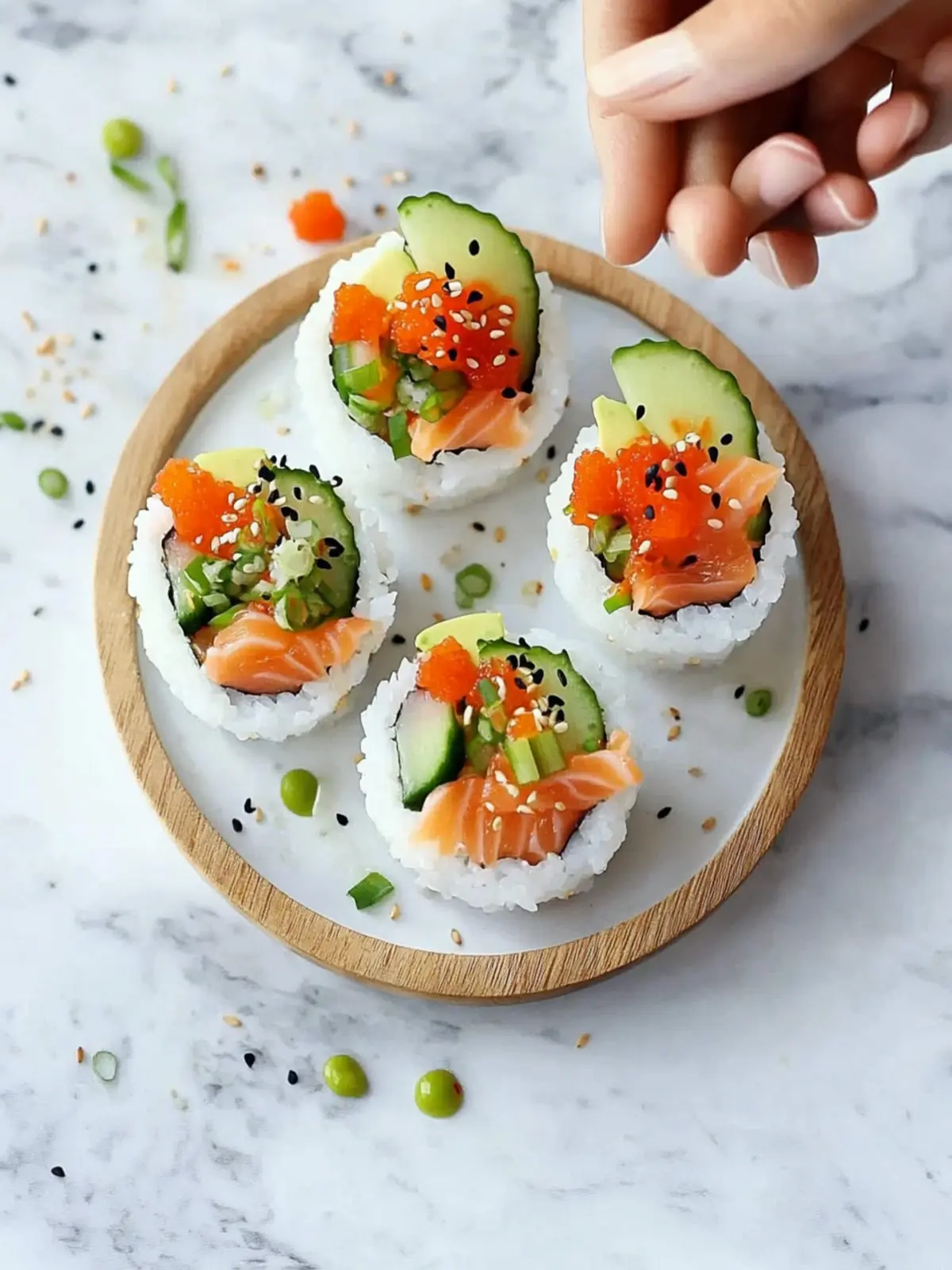 Delicious Sushi Cups: Customizable No-Bake Treats to Try! 4 Sushi Cups