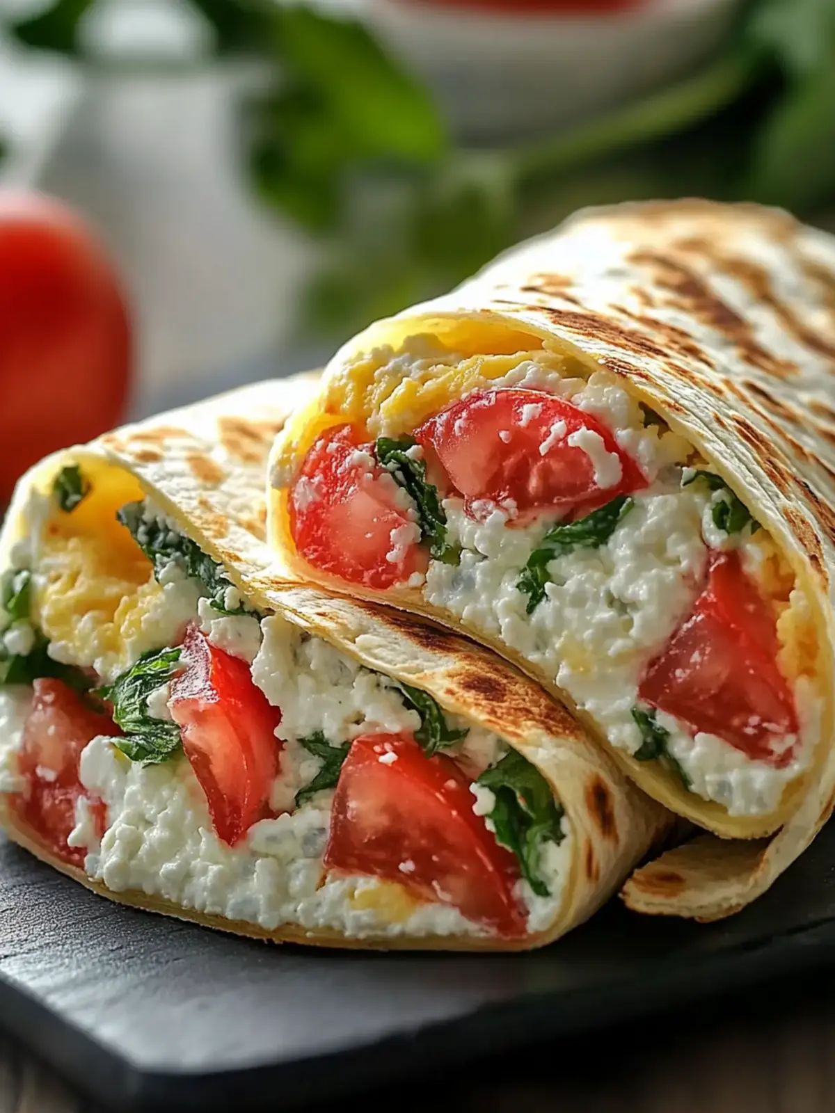 Protein-Packed Breakfast Wrap with Cottage Cheese for Busy Mornings 2 Protein-Packed Breakfast Wrap with Cottage Cheese