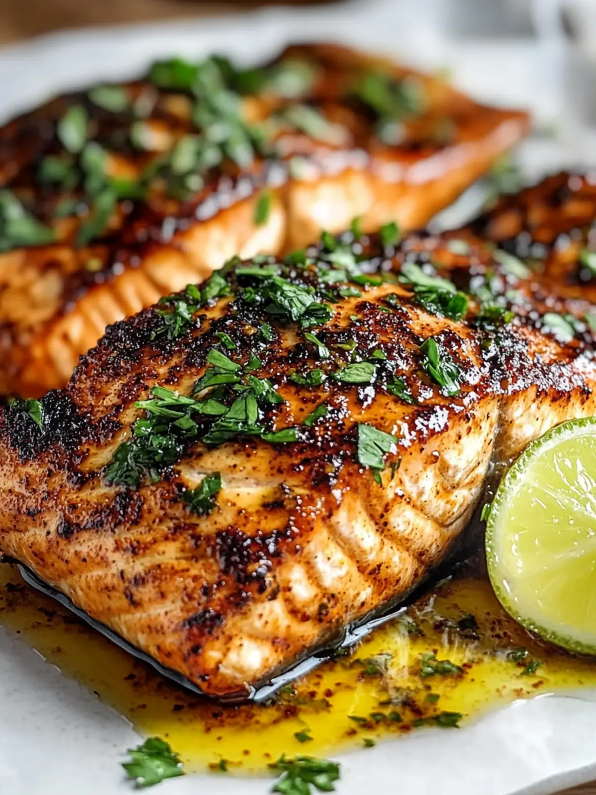 Cajun Honey Butter Salmon: A Sweet and Spicy Delight at Home 2 Cajun Honey Butter Salmon