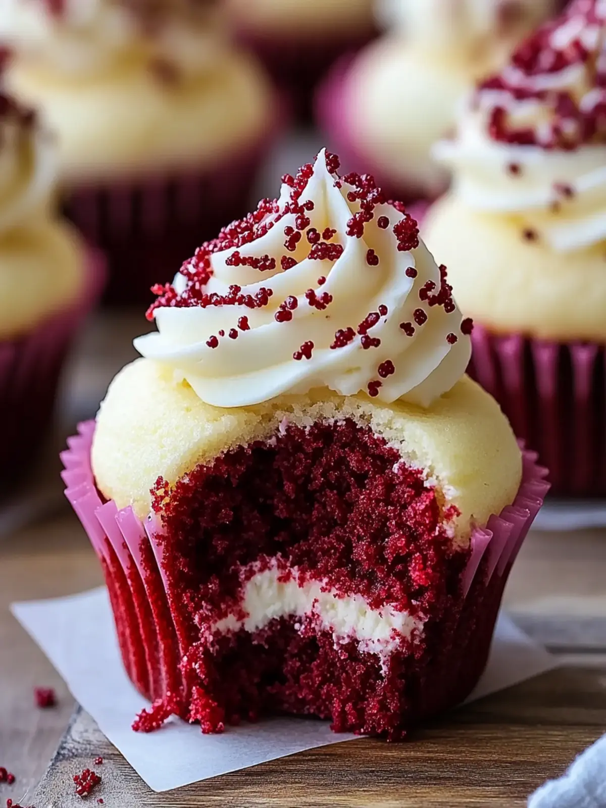Delicious Red Velvet Cheesecake Cupcakes to Wow Your Guests 2 Red Velvet Cheesecake Cupcakes