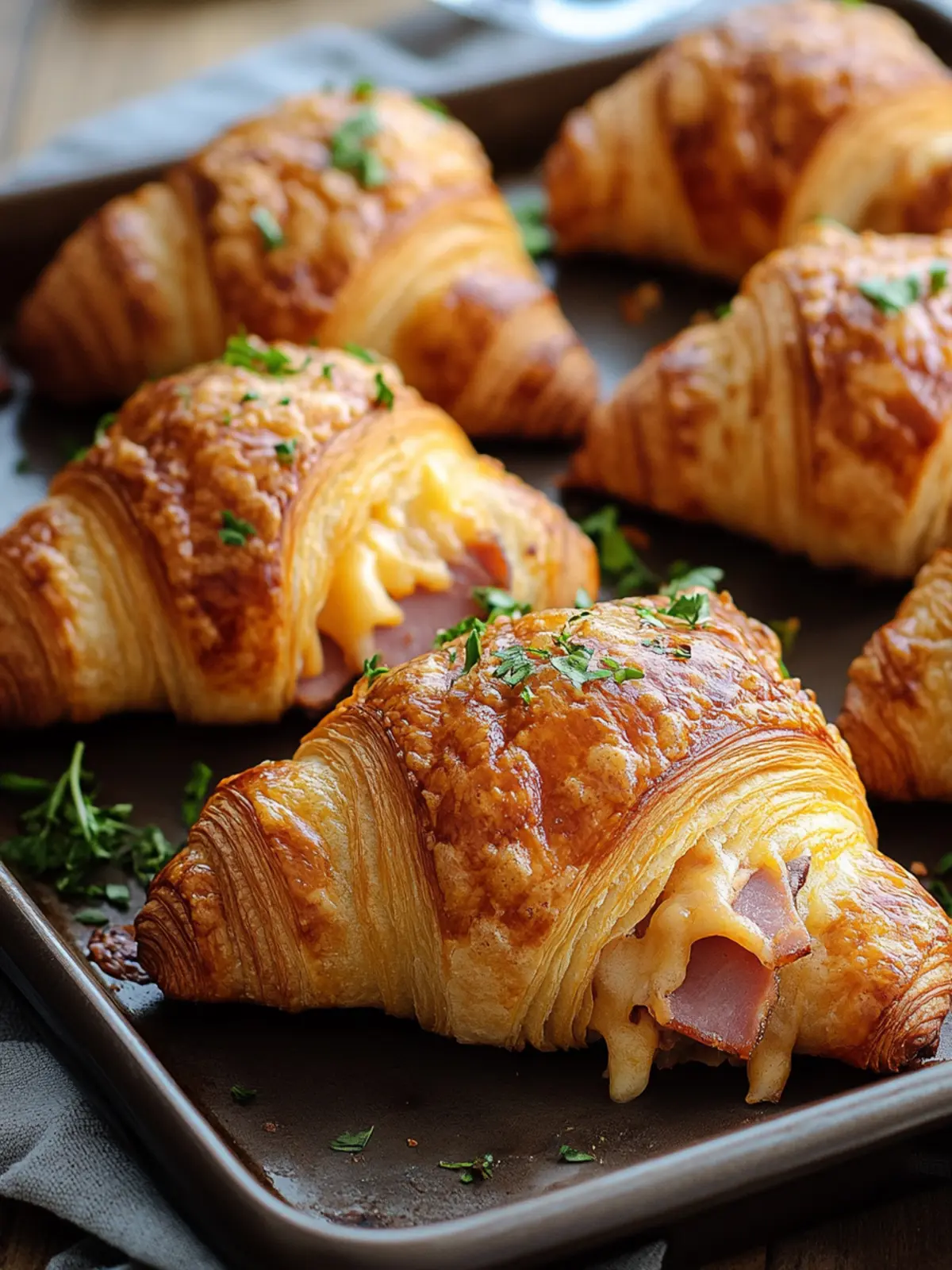 Baked Ham and Cheese Croissants: Your New Favorite Comfort Snack 4 Baked Ham and Cheese Croissants