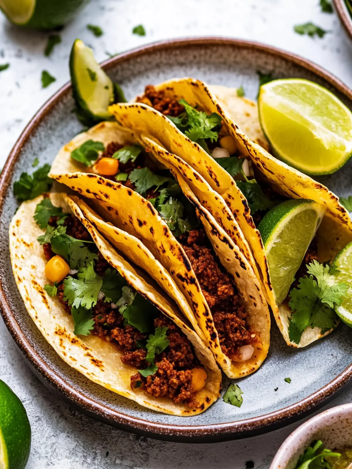 Savory Vegan Tacos with Smoky Mince Made Easy at Home 2 Vegan tacos with smoky mince
