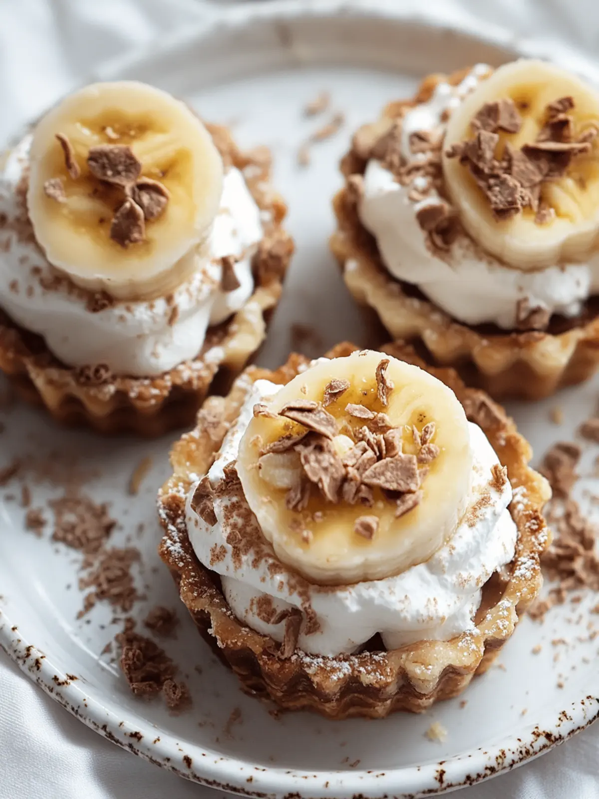 Irresistible Mini Banoffee Pies That Are So Easy to Make 3 Mini Banoffee Pies