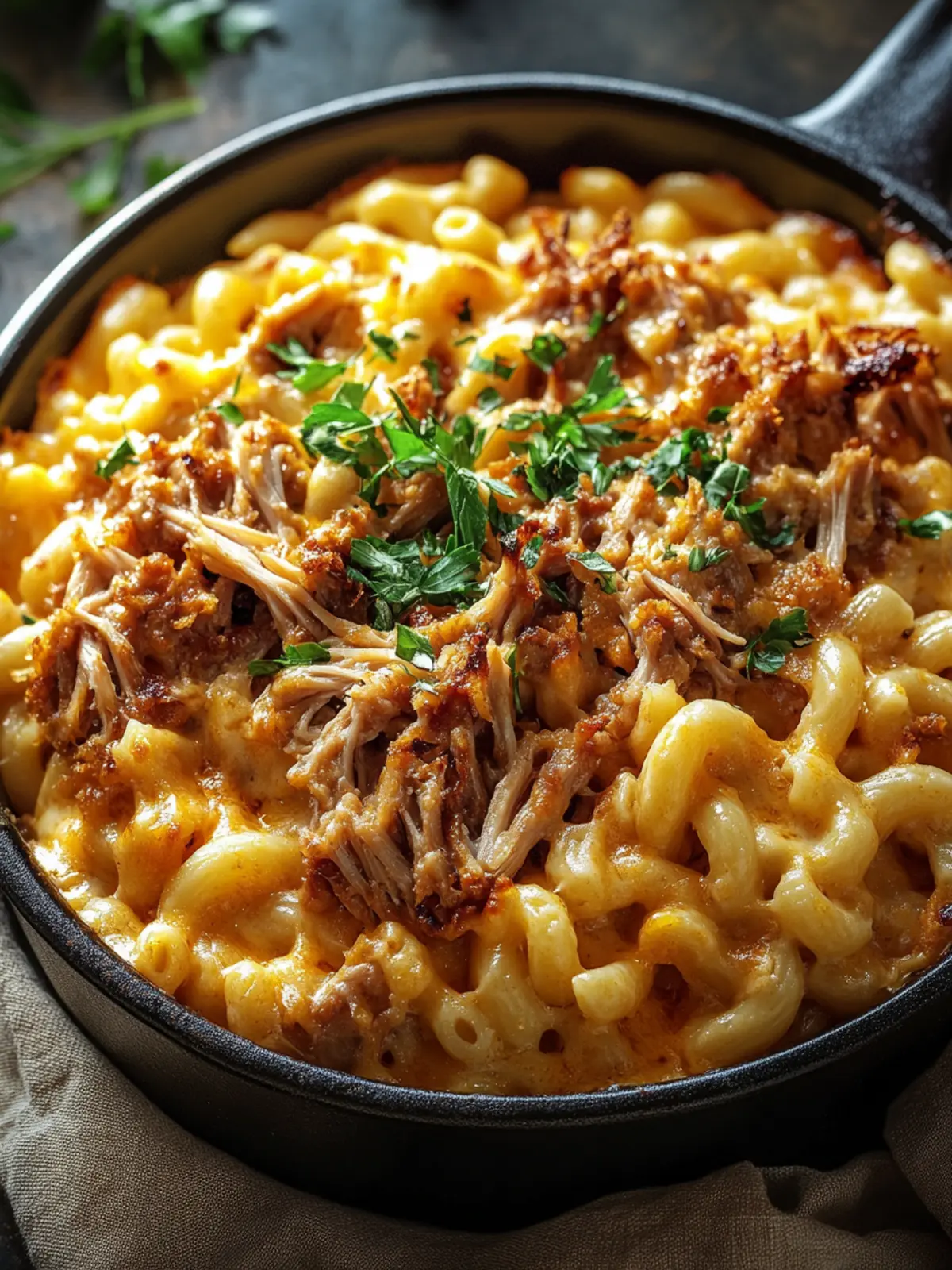 Creamy Pulled Pork Mac and Cheese That s Pure Comfort 2 Pulled Pork Mac and Cheese