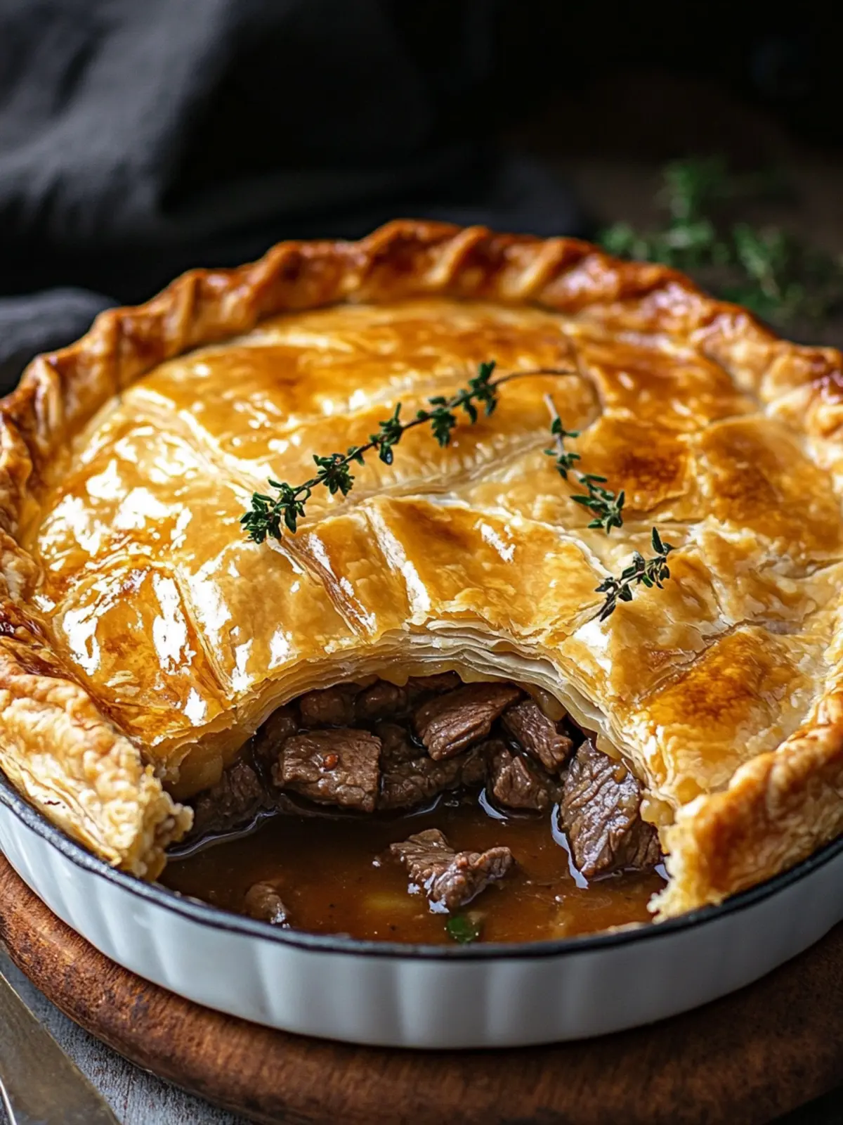 Savory Irish Steak Pie with Stout: A Cozy Comfort Dish 4 Irish Steak Pie