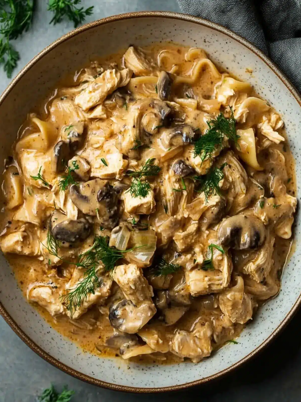 Creamy Slow Cooker Chicken Stroganoff for Cozy Nights 4 Slow Cooker Chicken Stroganoff