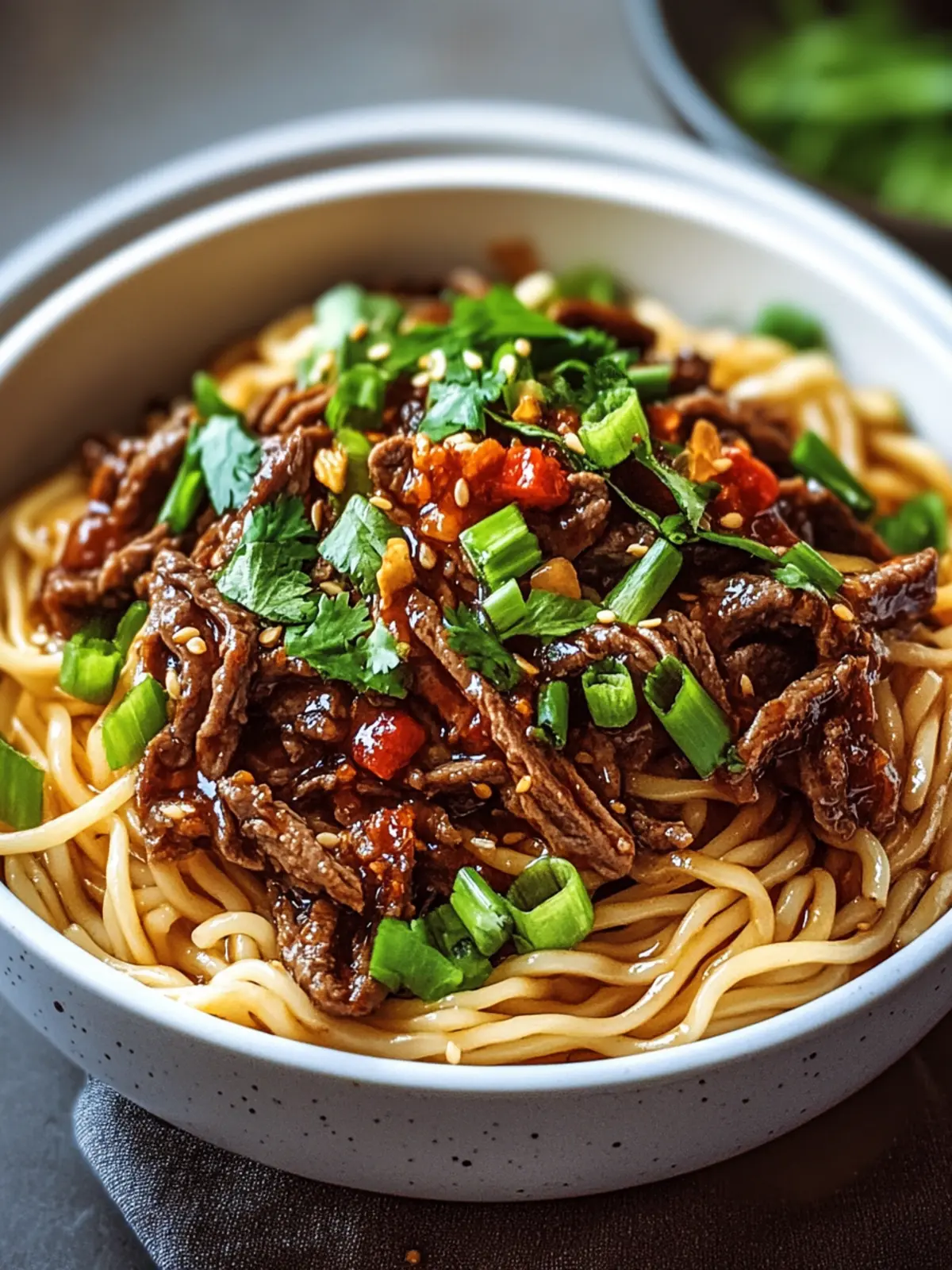 Chili Crisp Beef Noodles: Your New Go-To Weeknight Delight 2 Chili Crisp Beef Noodles