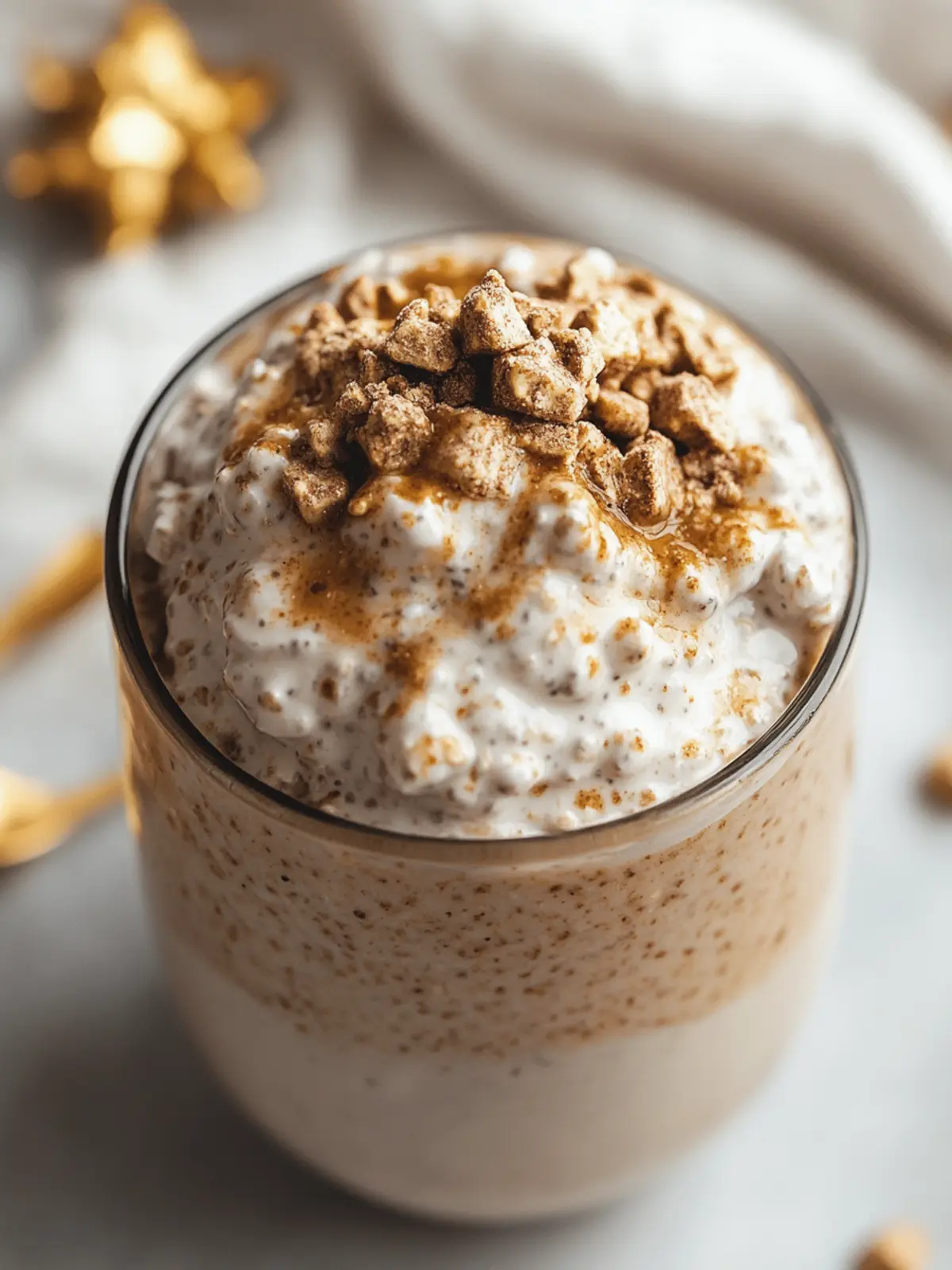 Cozy Gingerbread Protein Overnight Oats for a Wholesome Start 2 Cozy Gingerbread Protein Overnight Oats