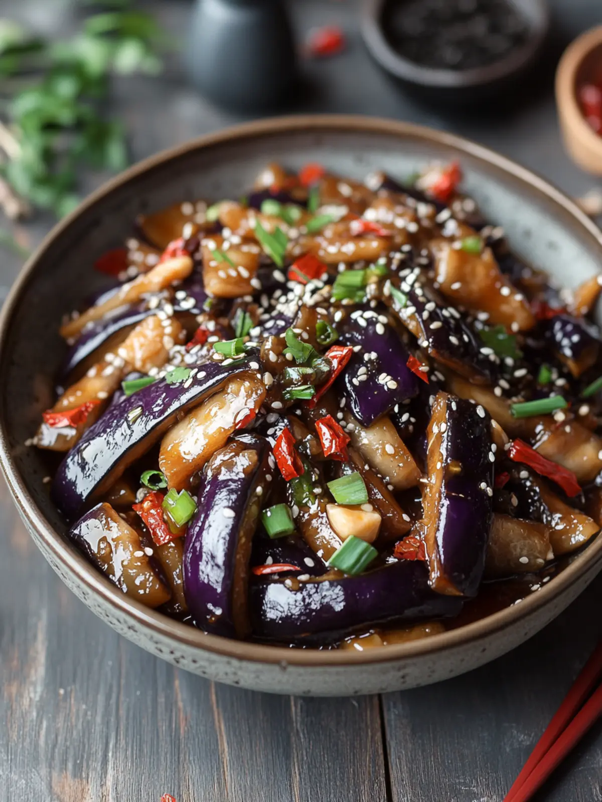 Savory Chinese Eggplant with Garlic Sauce in Just 25 Minutes 4 Chinese Eggplant with Garlic Sauce