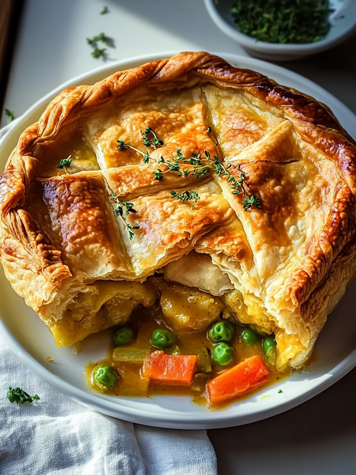 Curry Dumpling Pot Pie: Cozy Comfort Food Magic 2 Curry Dumpling Pot Pie