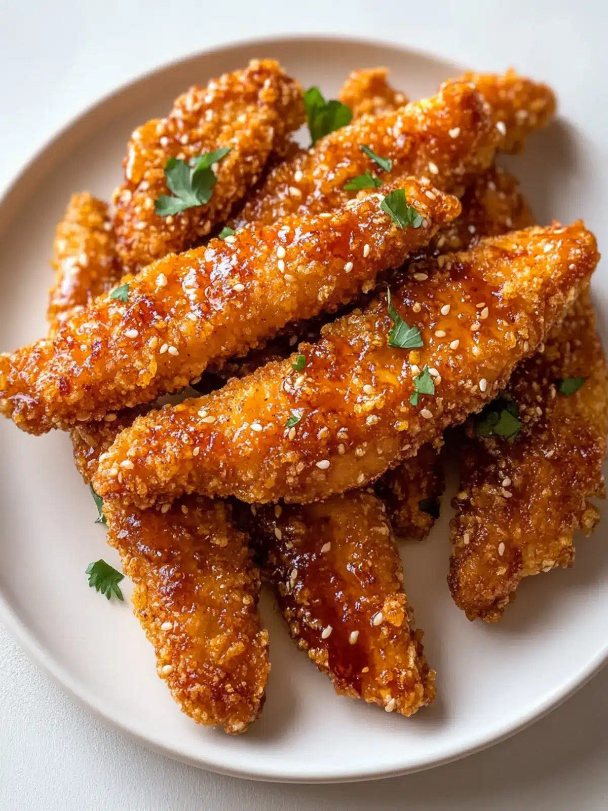 Crispy Honey Butter Garlic Chicken Strip Recipe for Family Fun 4 Crispy Honey Butter Garlic Chicken Strip