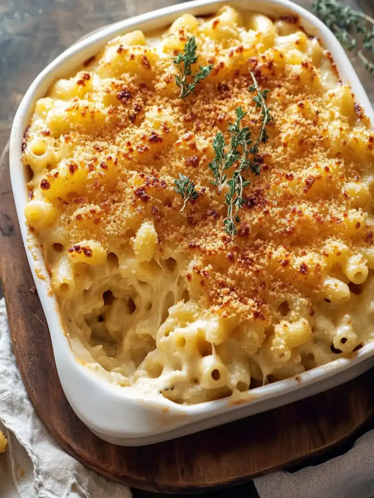 Three-Cheese Baked Mac & Cheese: Comfort in Every Bite 4 Three-Cheese Baked Mac & Cheese