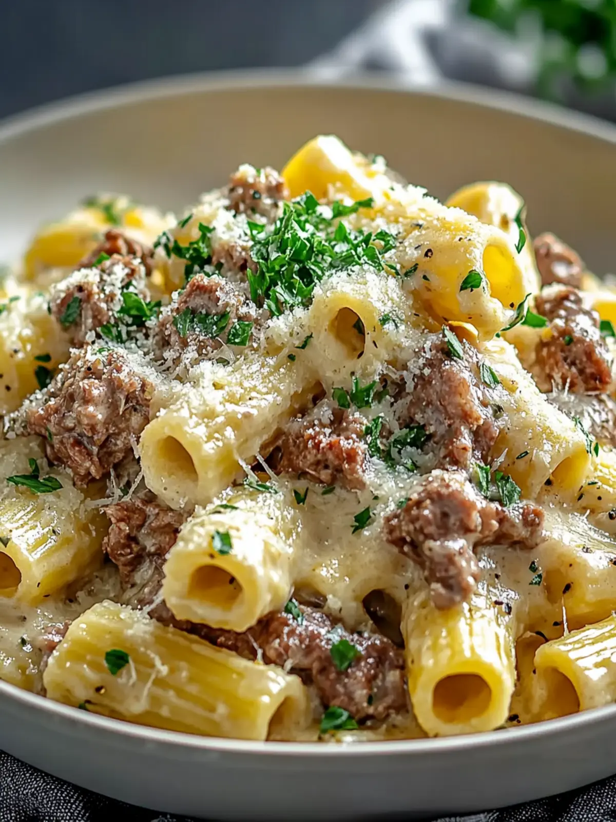 Creamy Parmesan Beef Rigatoni: Your New Go-To Comfort Dish 3 Creamy Parmesan Beef Rigatoni