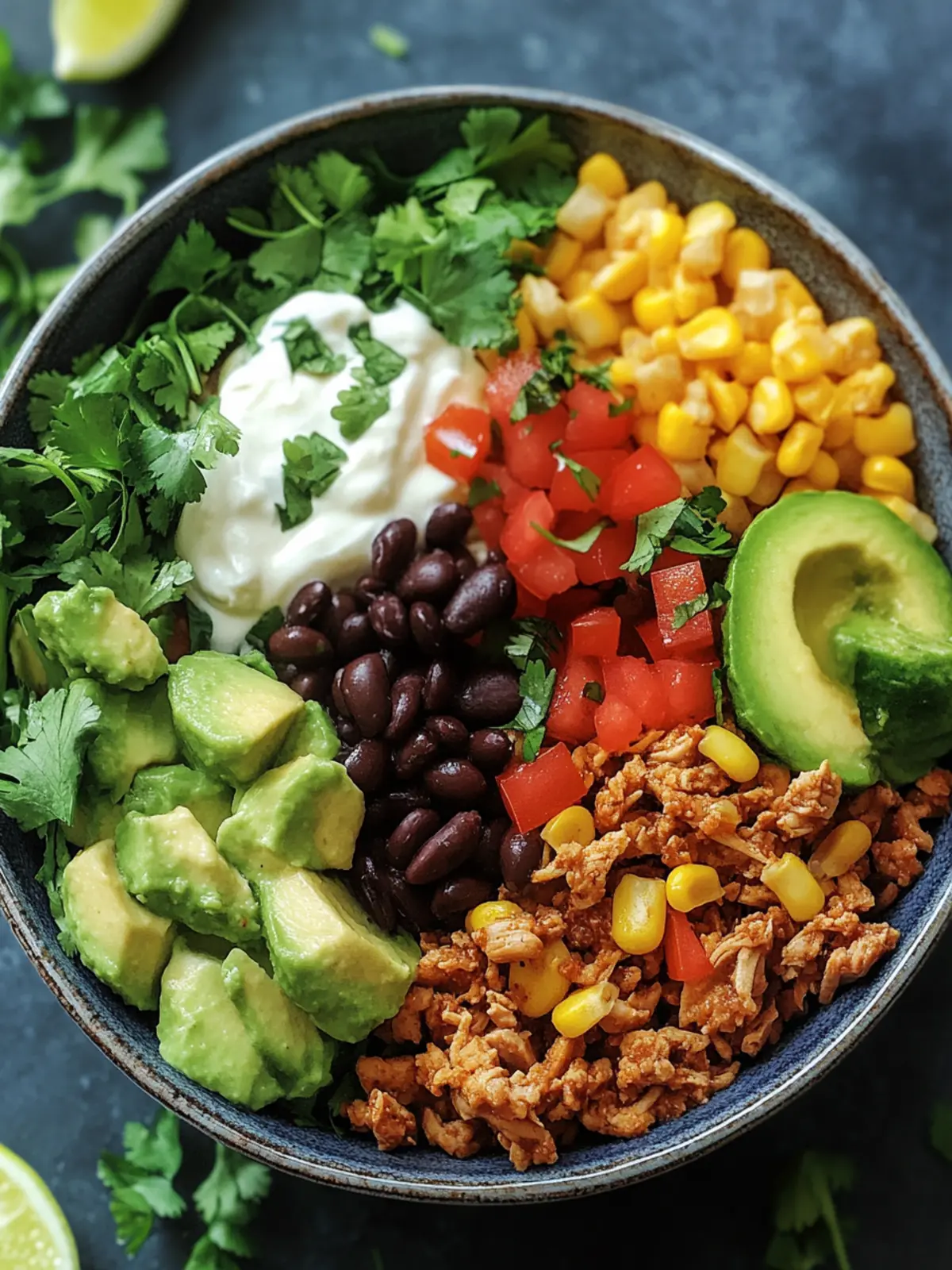 High-Protein Turkey Taco Bowl Ready in Just 30 Minutes 4 High-Protein Turkey Taco Bowl