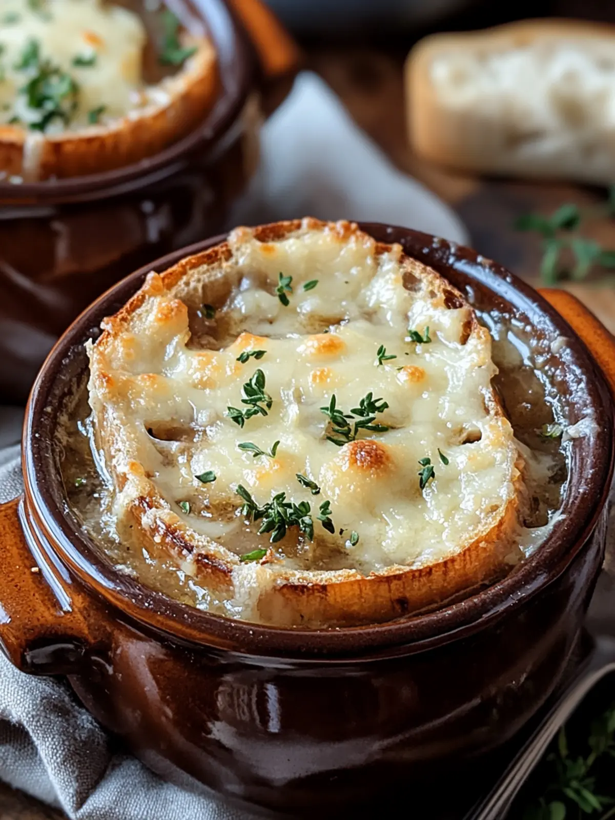 Cozy Up with Italian Onion Soup with Fontina Bliss 2 Italian Onion Soup with Fontina