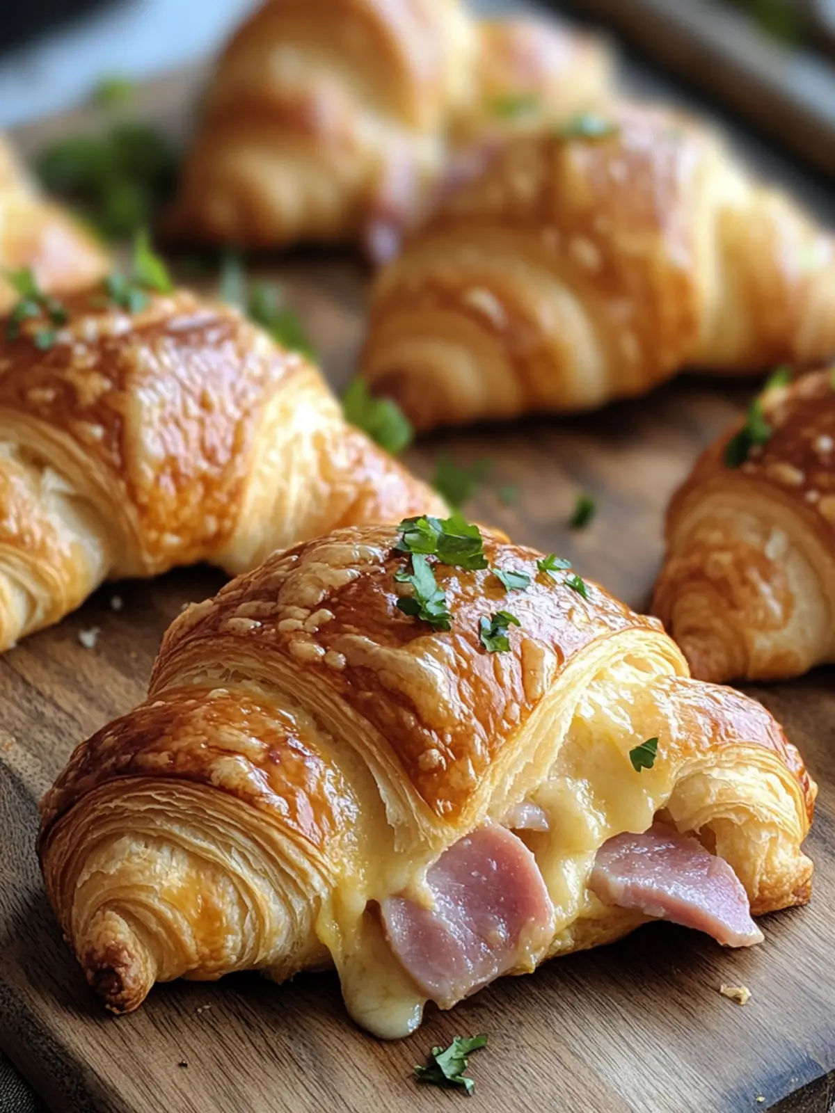 Baked Ham and Cheese Croissants: Your New Favorite Comfort Snack 2 Baked Ham and Cheese Croissants