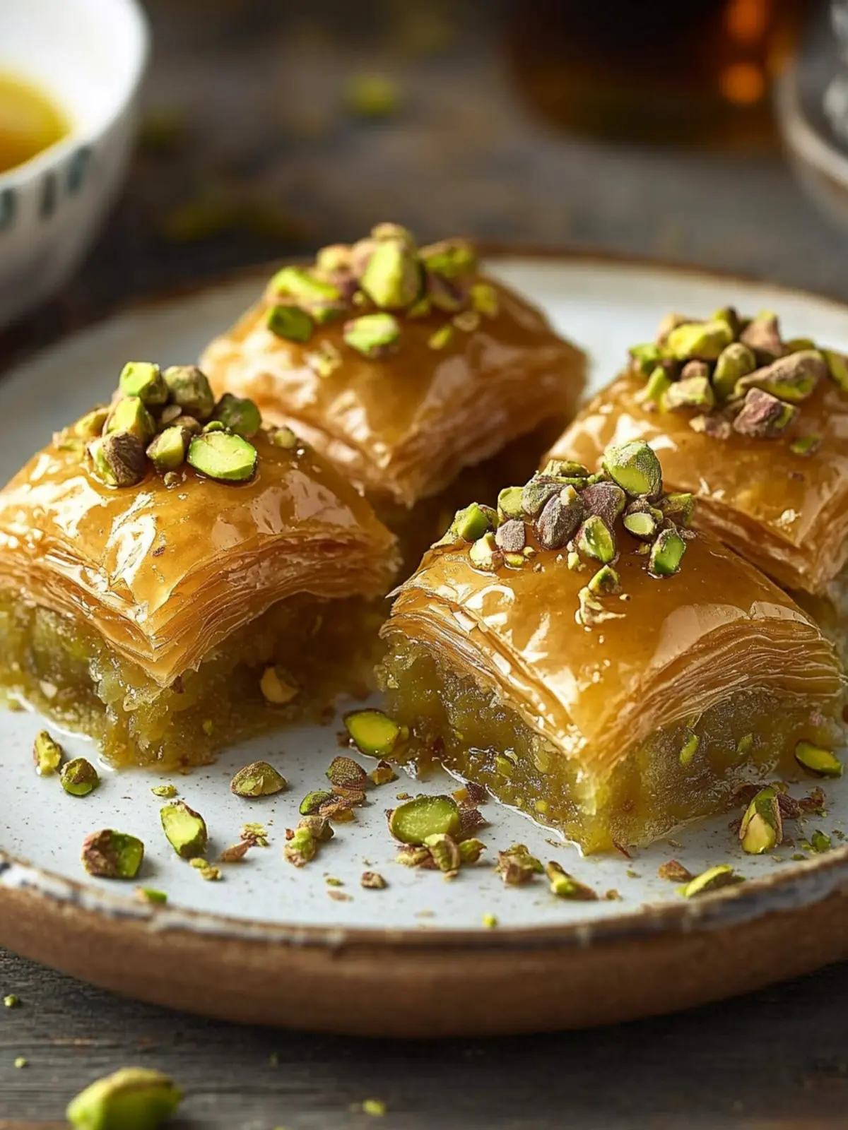 Irresistible Honey Pistachio Baklava for Your Next Celebration 4 Honey Pistachio Baklava