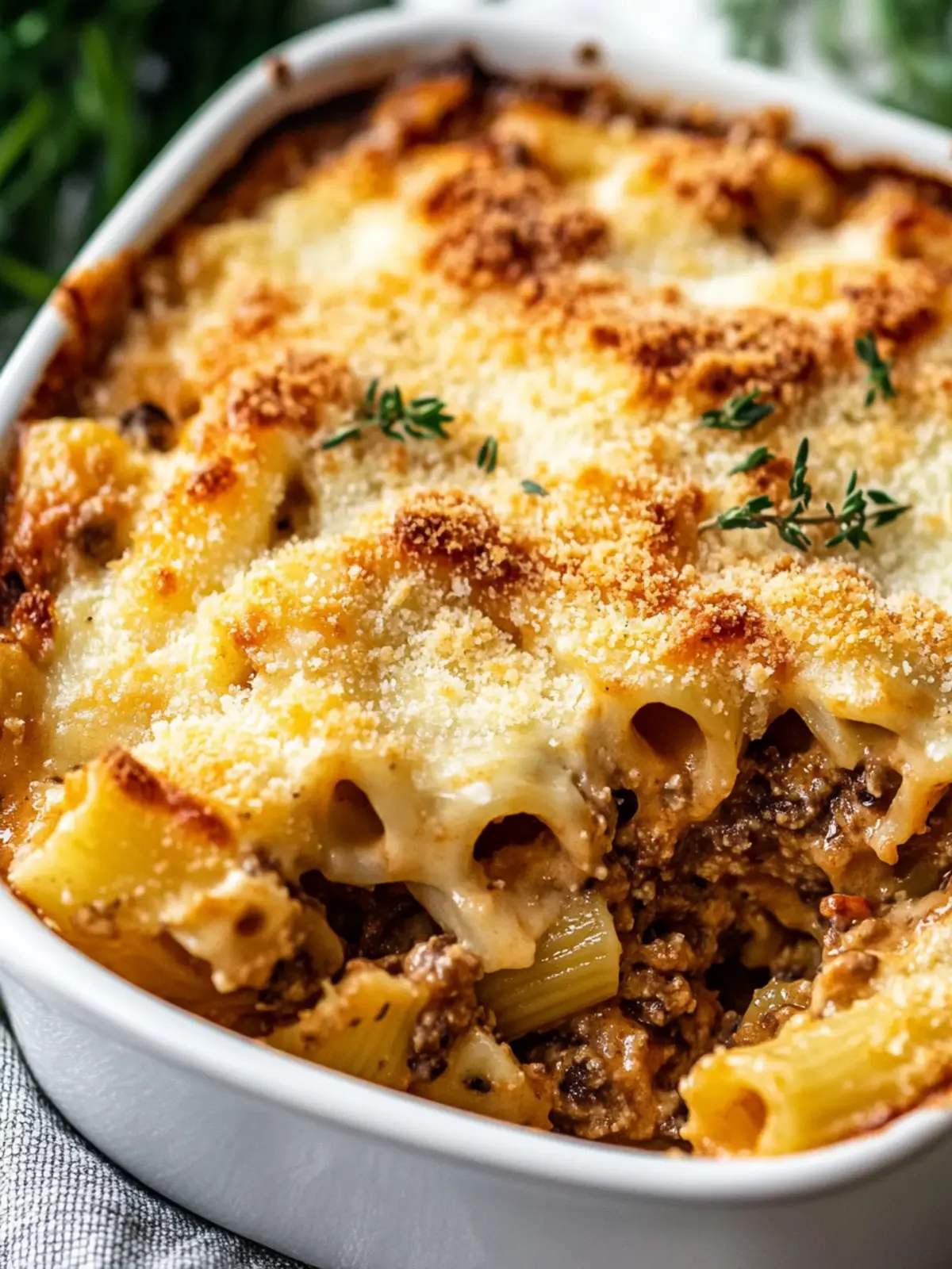 Hearty Vegan Pasta Bake with Blissful Blender Bechamel 2 Vegan pasta bake with blender bechamel