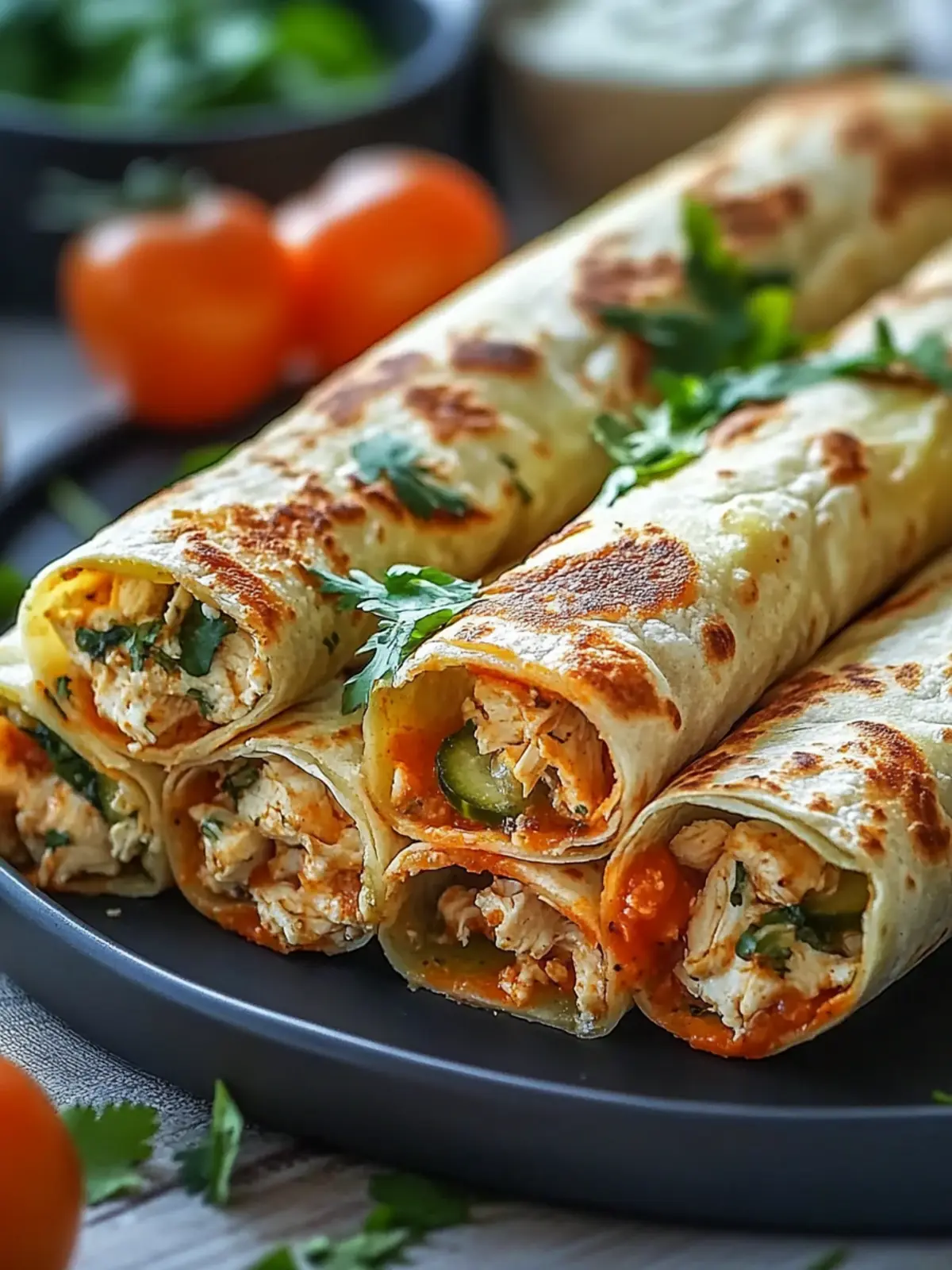 Dill Pickle Ranch Chicken Taquitos for Effortless Family Fun 2 Dill Pickle Ranch Chicken Taquitos