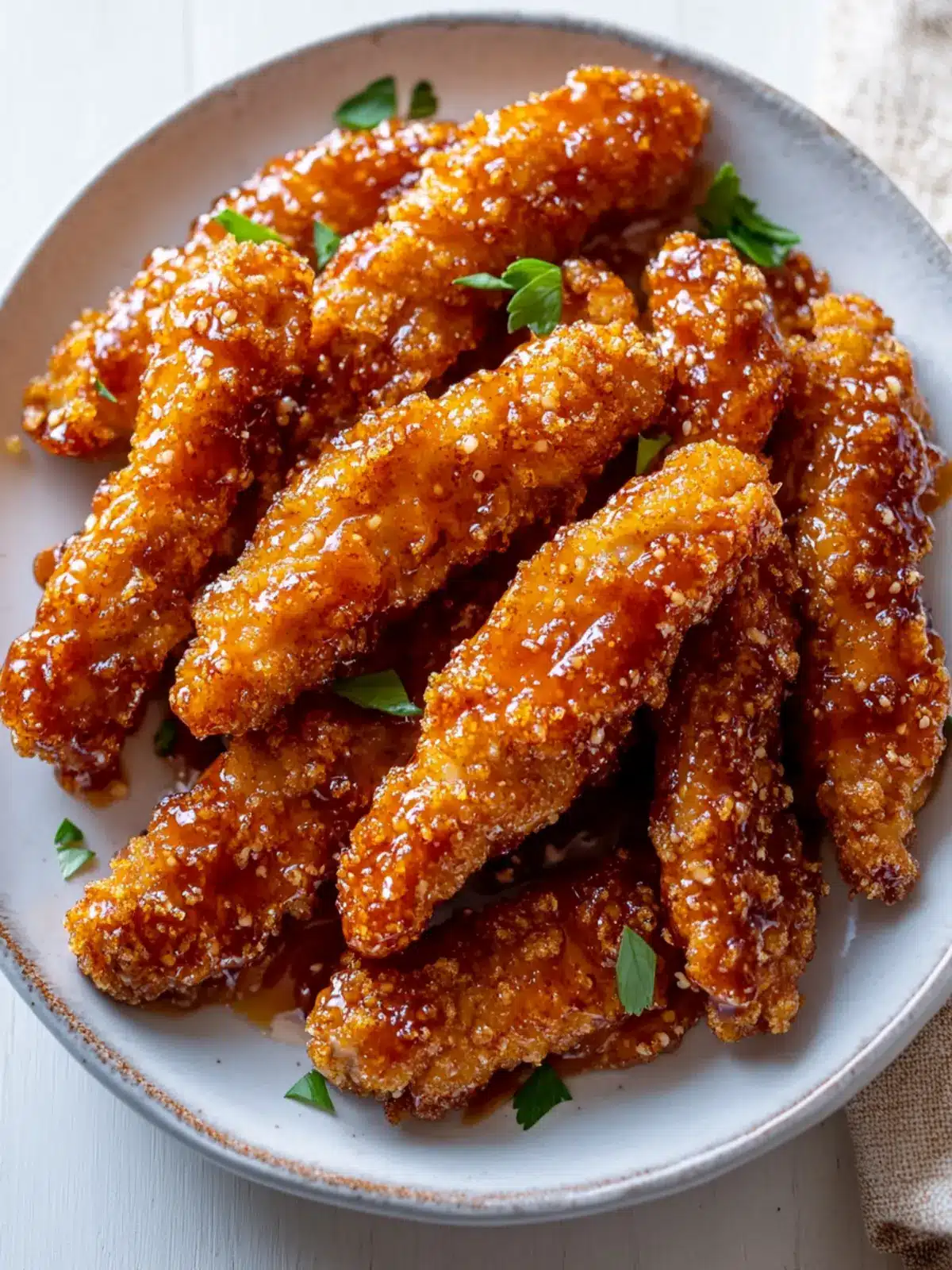 Crispy Honey Butter Garlic Chicken Strip Recipe for Family Fun 3 Crispy Honey Butter Garlic Chicken Strip