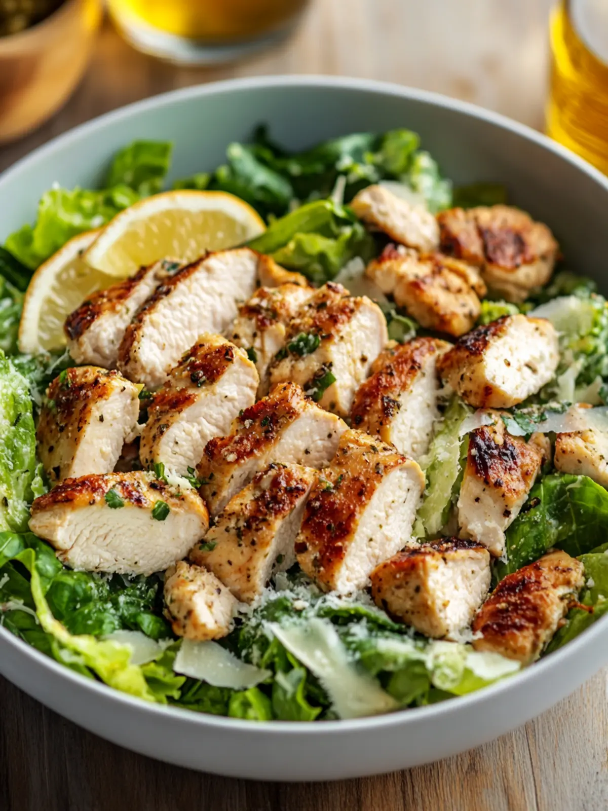 Savory Chicken Caesar Salad Ready in Just 30 Minutes 3 Chicken Caesar Salad