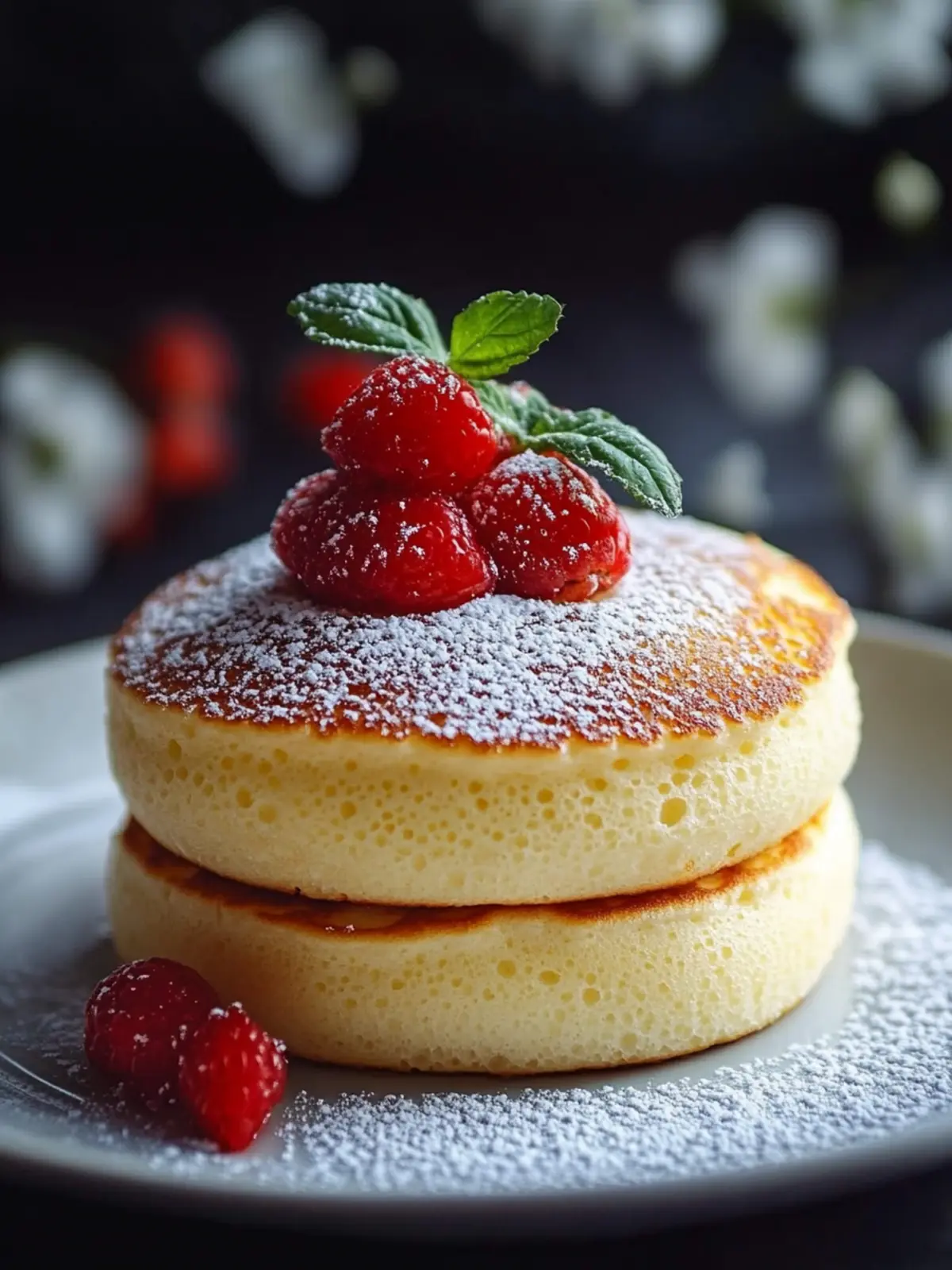 Fluffy Japanese Soufflé Pancakes: A Brunch Game Changer 4 Japanese Soufflé Pancakes