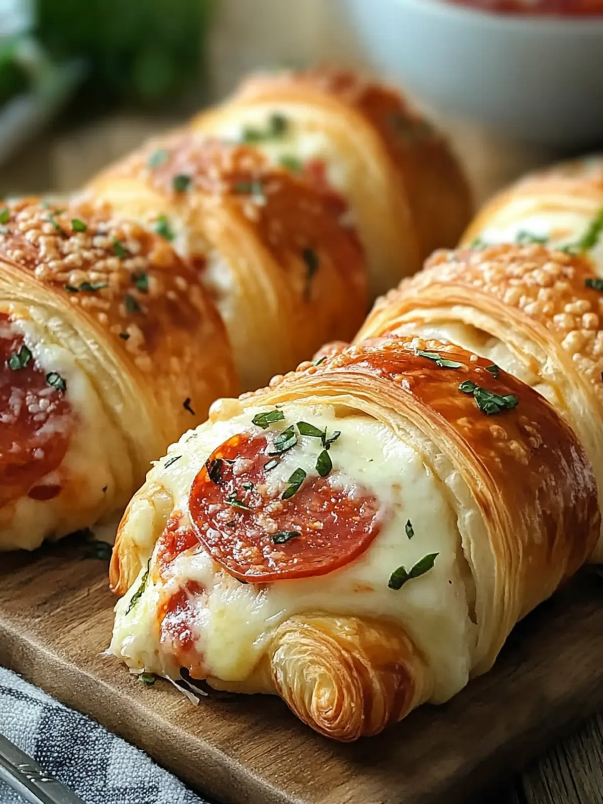 Mozzarella Pepperoni Croissant Rolls You ll Crave Again and Again 4 Mozzarella Pepperoni Croissant Rolls You ll Crave Every Time