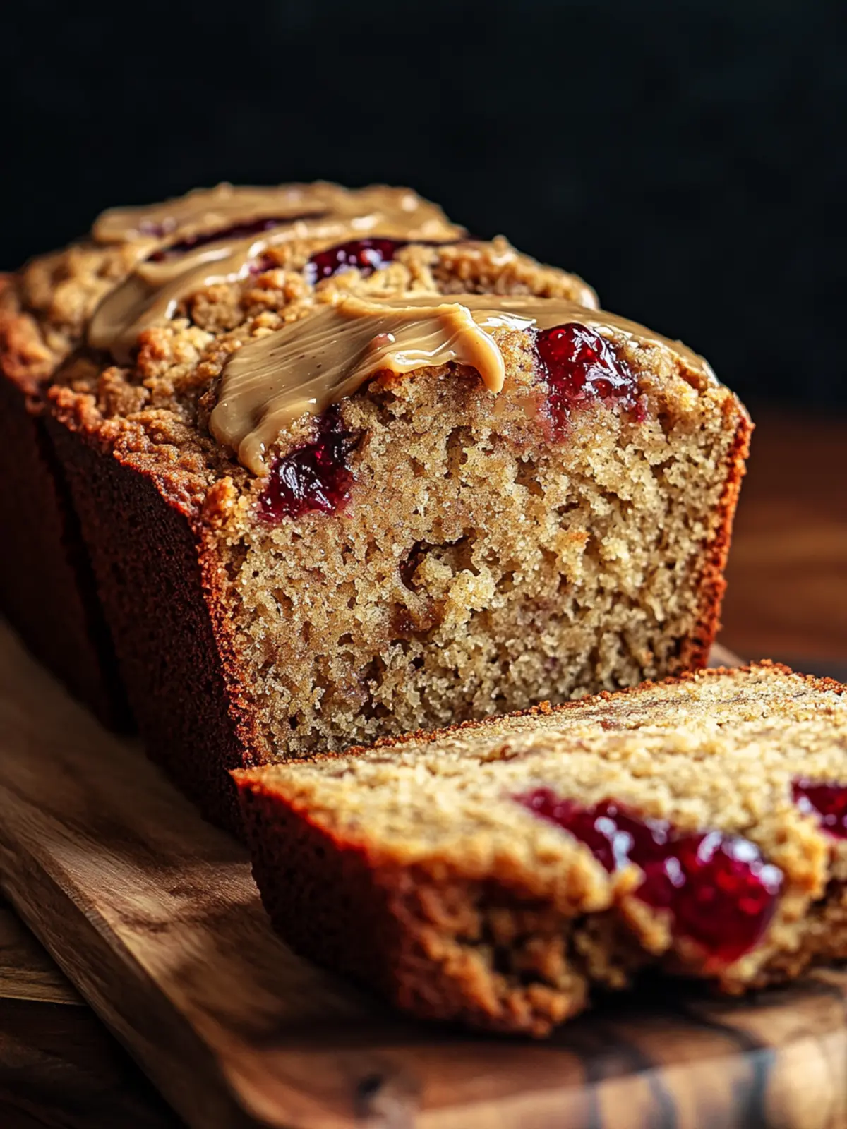 Peanut Butter & Jelly Banana Bread for a Nostalgic Treat 2 Peanut Butter & Jelly Banana Bread