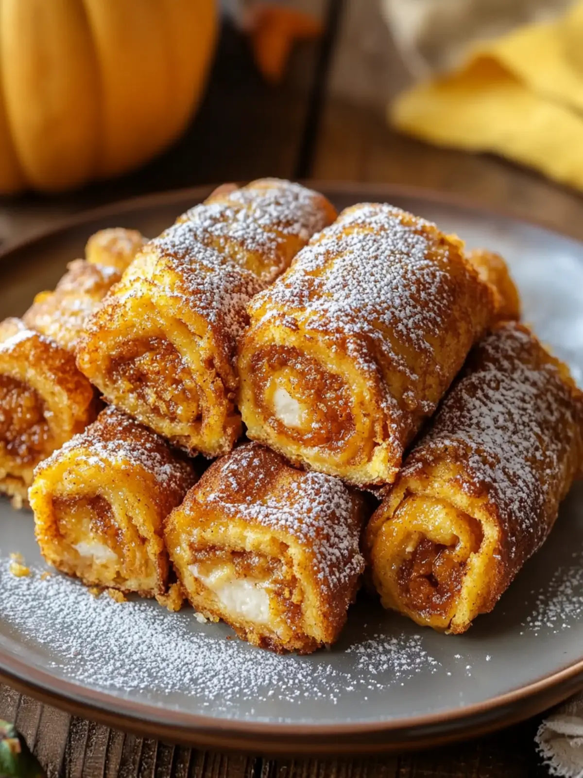 Pumpkin French Toast Roll-Ups: Your Cozy Fall Breakfast Fix 2 Pumpkin French Toast Roll-Ups