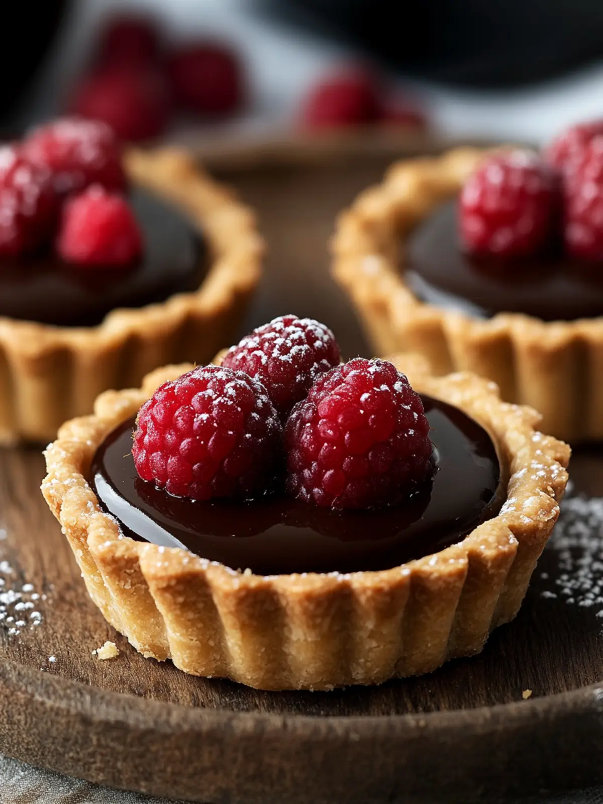Decadent Mini Chocolate Ganache Tartlets for Any Celebration 2 Mini Chocolate Ganache Tartlet