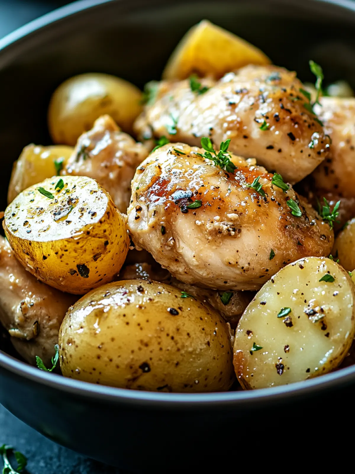 Crockpot Ranch Chicken and Potatoes for Effortless Comfort! 3 Crockpot Ranch Chicken and Potatoes