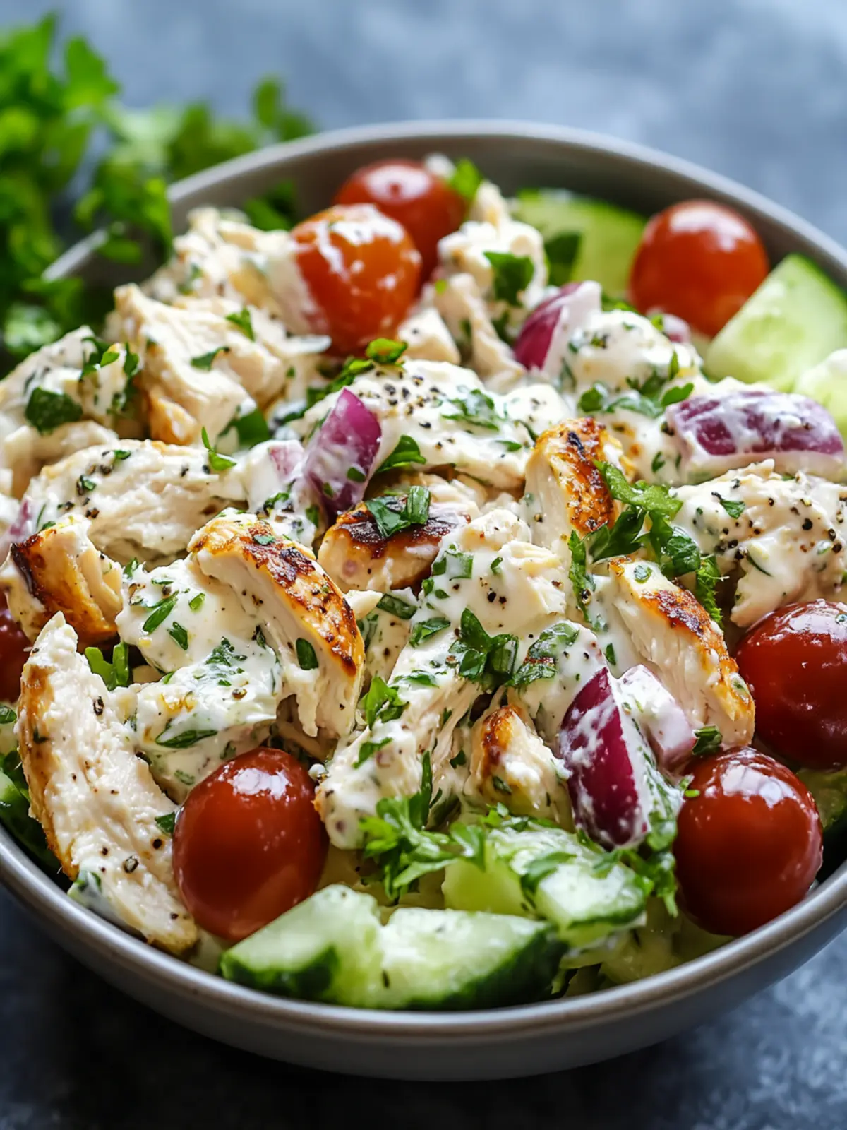 Refreshing Greek Yogurt Chicken Salad No Mayo in Just 10 Minutes 4 Greek Yogurt Chicken Salad (No Mayo)