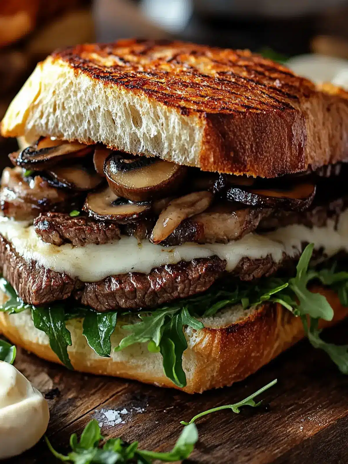 Mouthwatering Steak and Mushroom Sandwich in 30 Minutes 3 Steak and Mushroom Sandwich