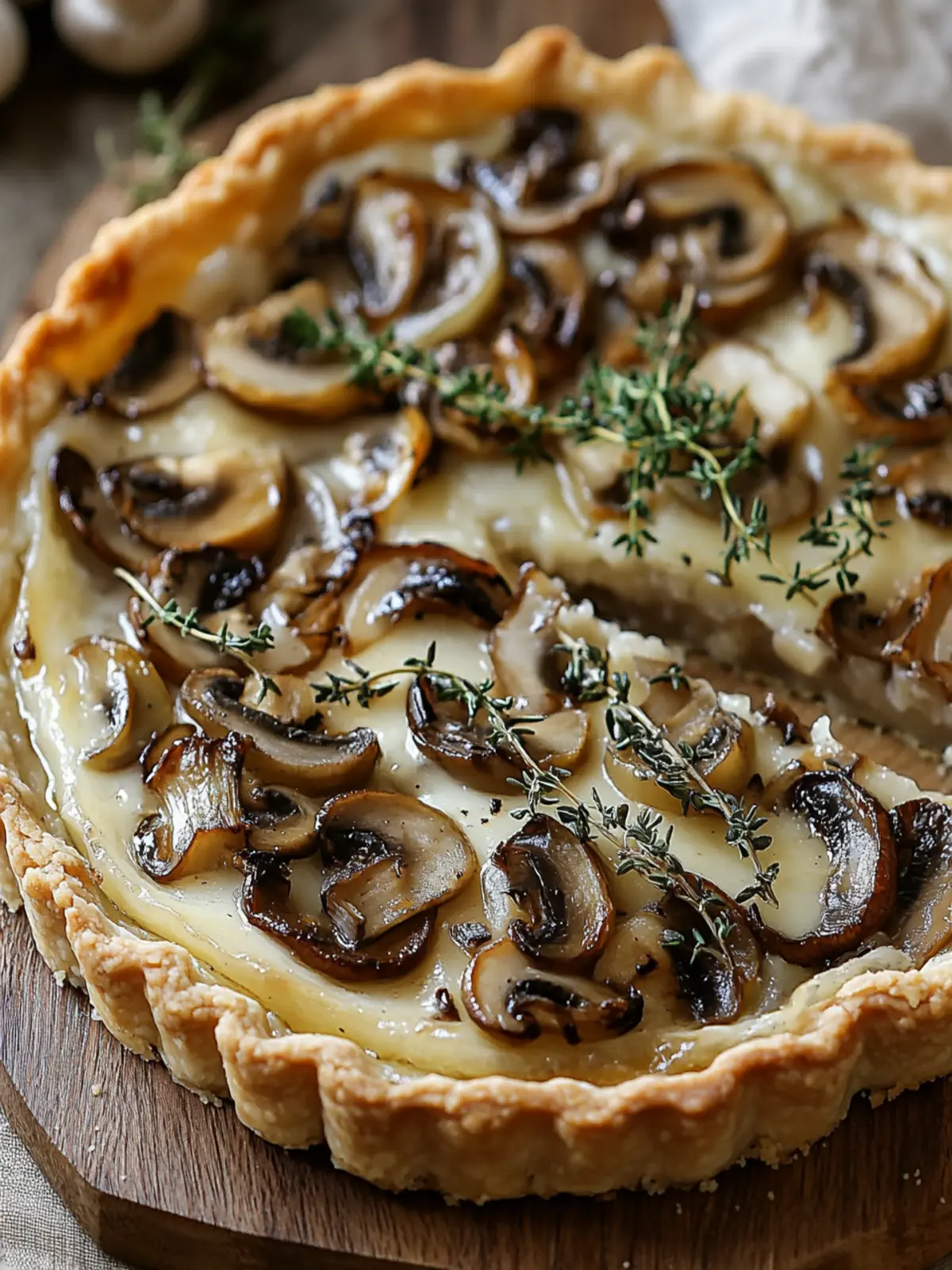 Savory Onion & Mushroom Tart: A Flaky Delight to Savor 3 Onion & Mushroom Tart
