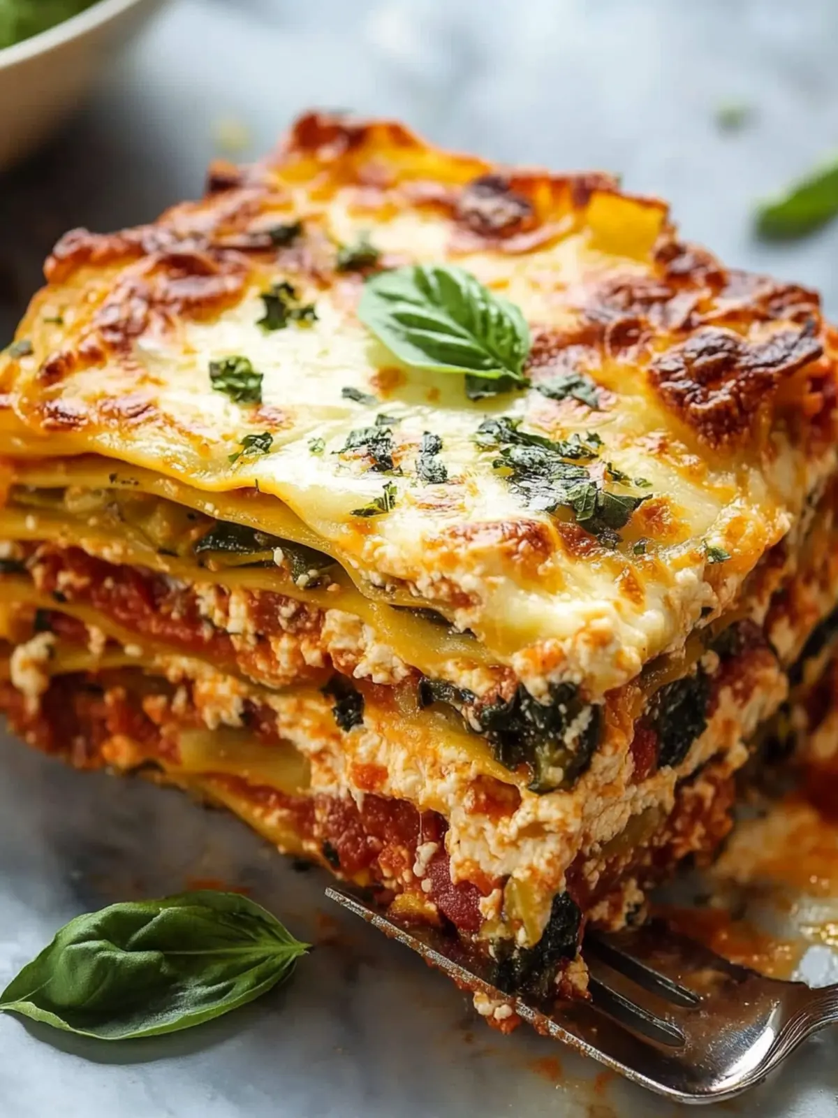 Melt-in-Your-Mouth Vegetable Lasagna Full of Flavor 3 Vegetable Lasagna