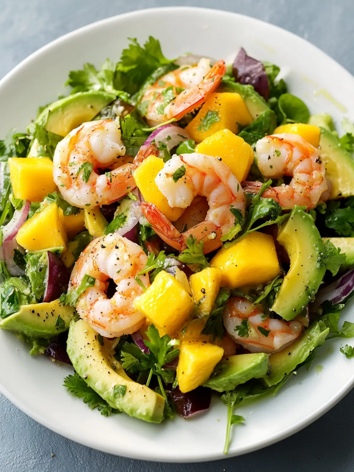Aussie Prawn Salad with Avocado and Mango for Ultimate Refreshment 4 Aussie Prawn Salad with Avocado and Mango