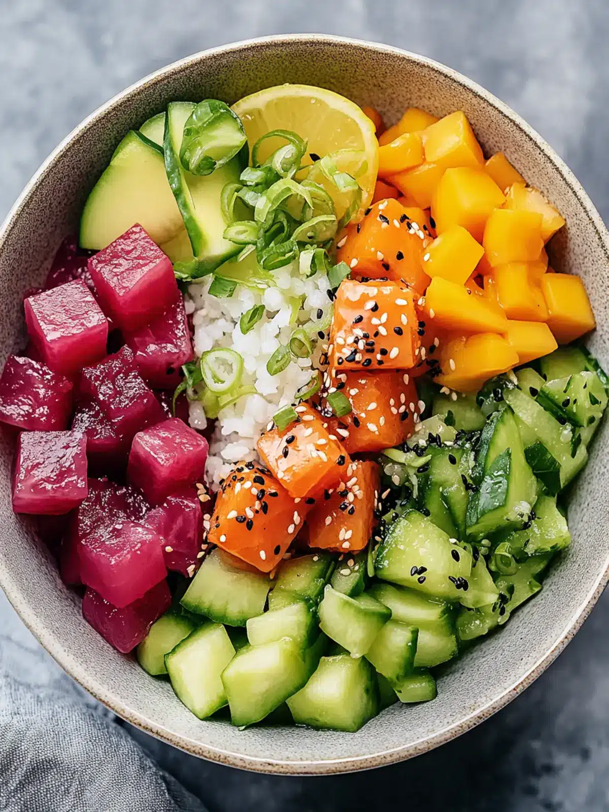 Customize Your Hawaiian Poke Bowl for a Fresh Feast at Home 4 Hawaiian Poke Bowl