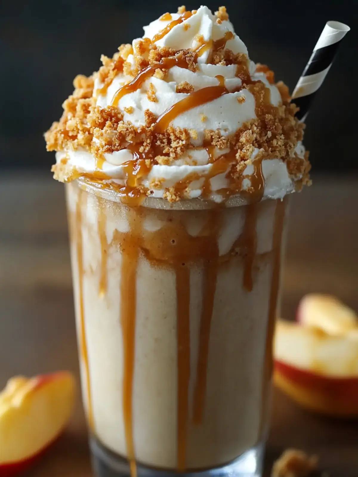 Irresistible Caramel Apple Pie Milkshake for Fall Indulgence 2 Caramel Apple Pie Milkshake