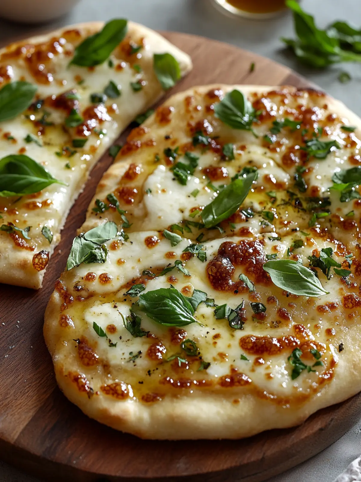 Savor Hot Honey Garlic Flatbread Pizzas in Just 20 Minutes 2 Hot Honey Garlic Flatbread Pizzas