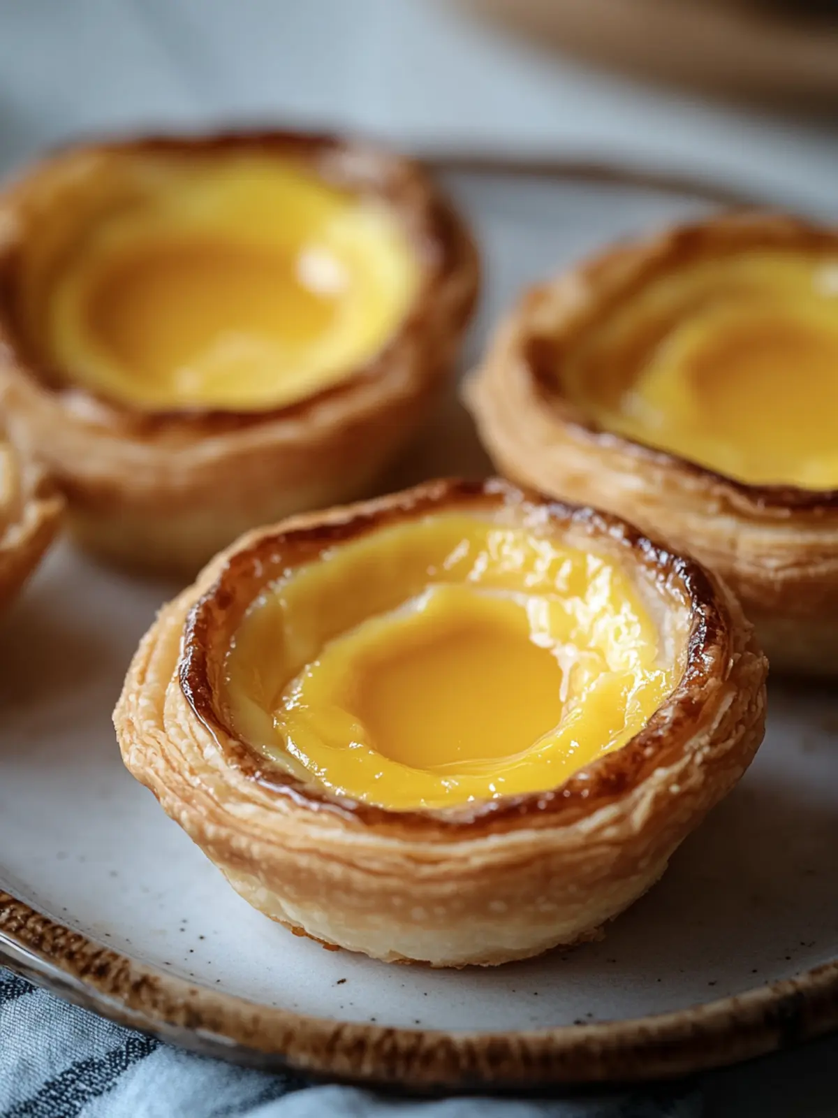 Irresistible Hong Kong Egg Tarts with Flaky Crust Magic 3 Hong Kong Egg Tarts