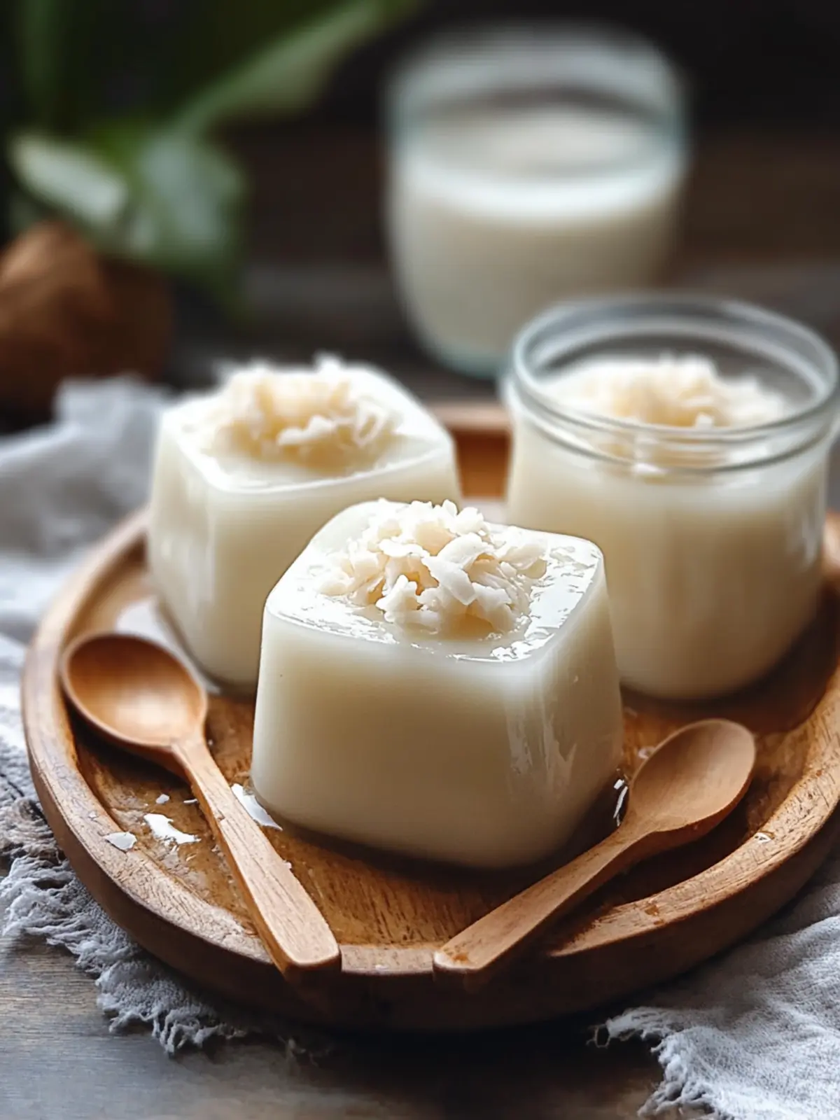 Delicious Chinese Coconut Pudding: Your New Favorite Dessert 2 Chinese Coconut Pudding